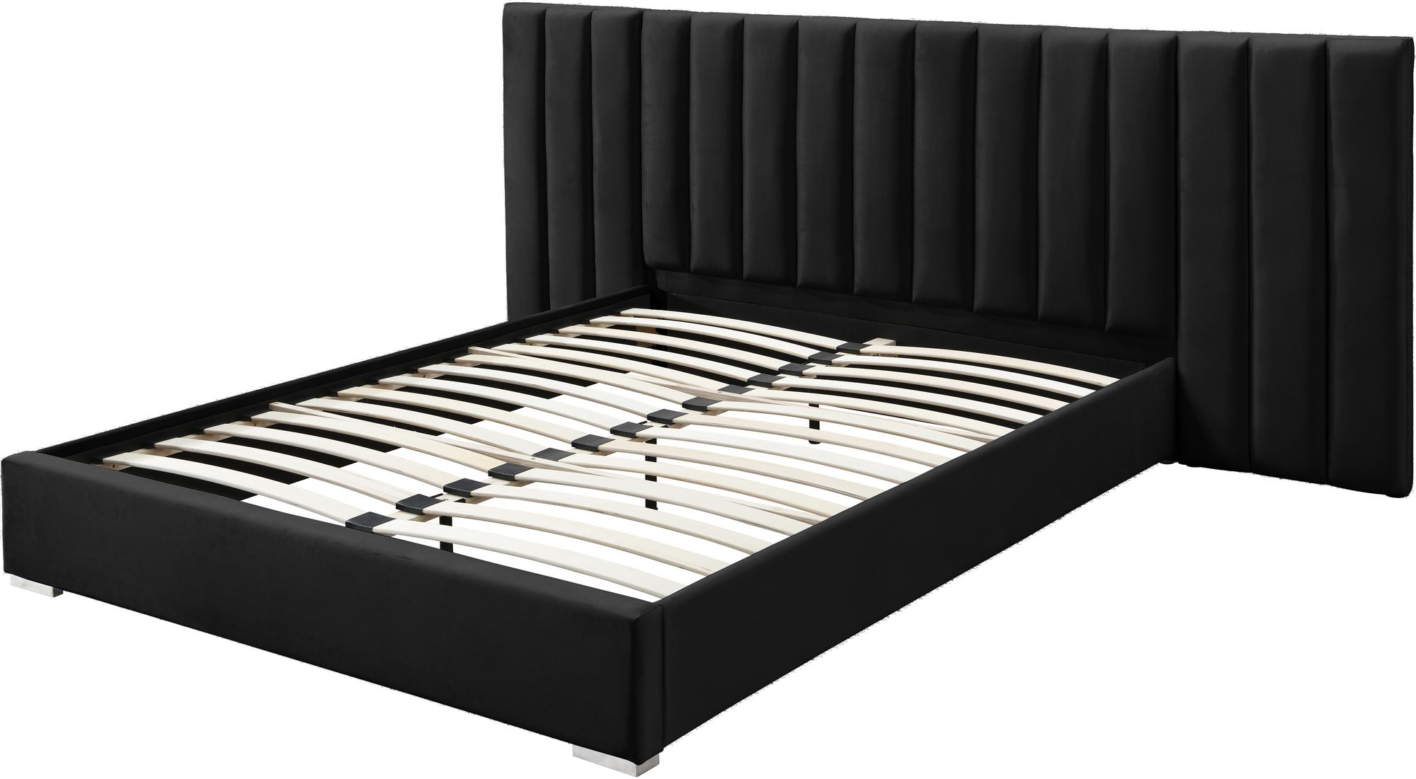Pablo Velvet Queen Size Bed