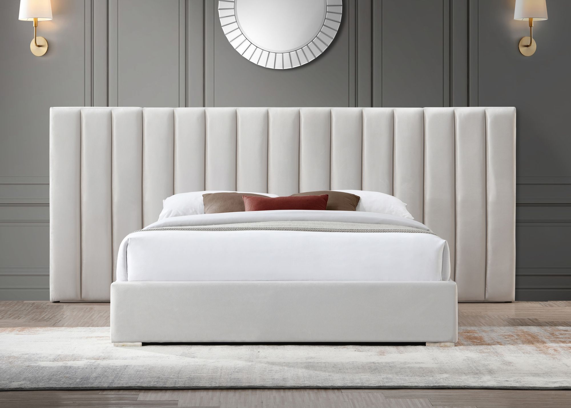 Pablo Velvet Bed