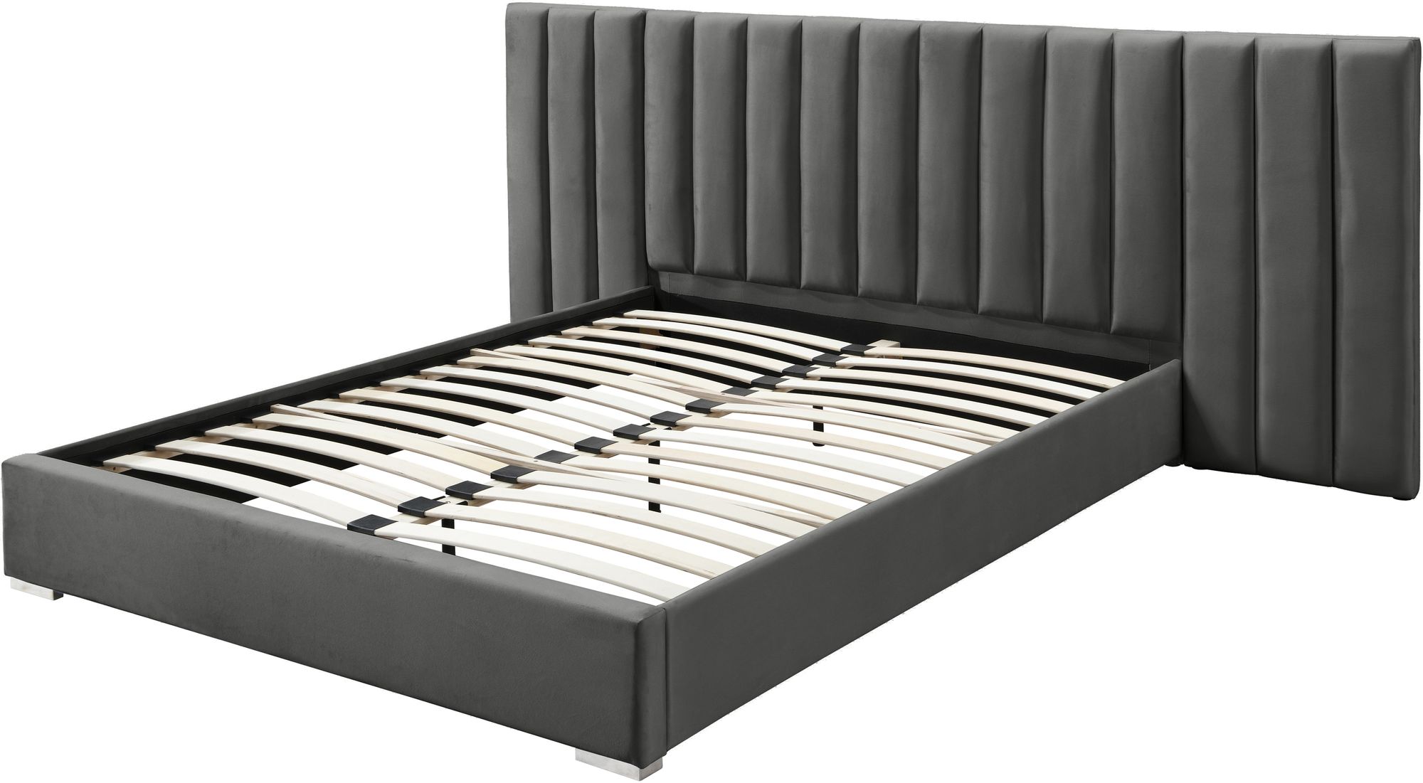 Pablo Velvet Queen Size Bed