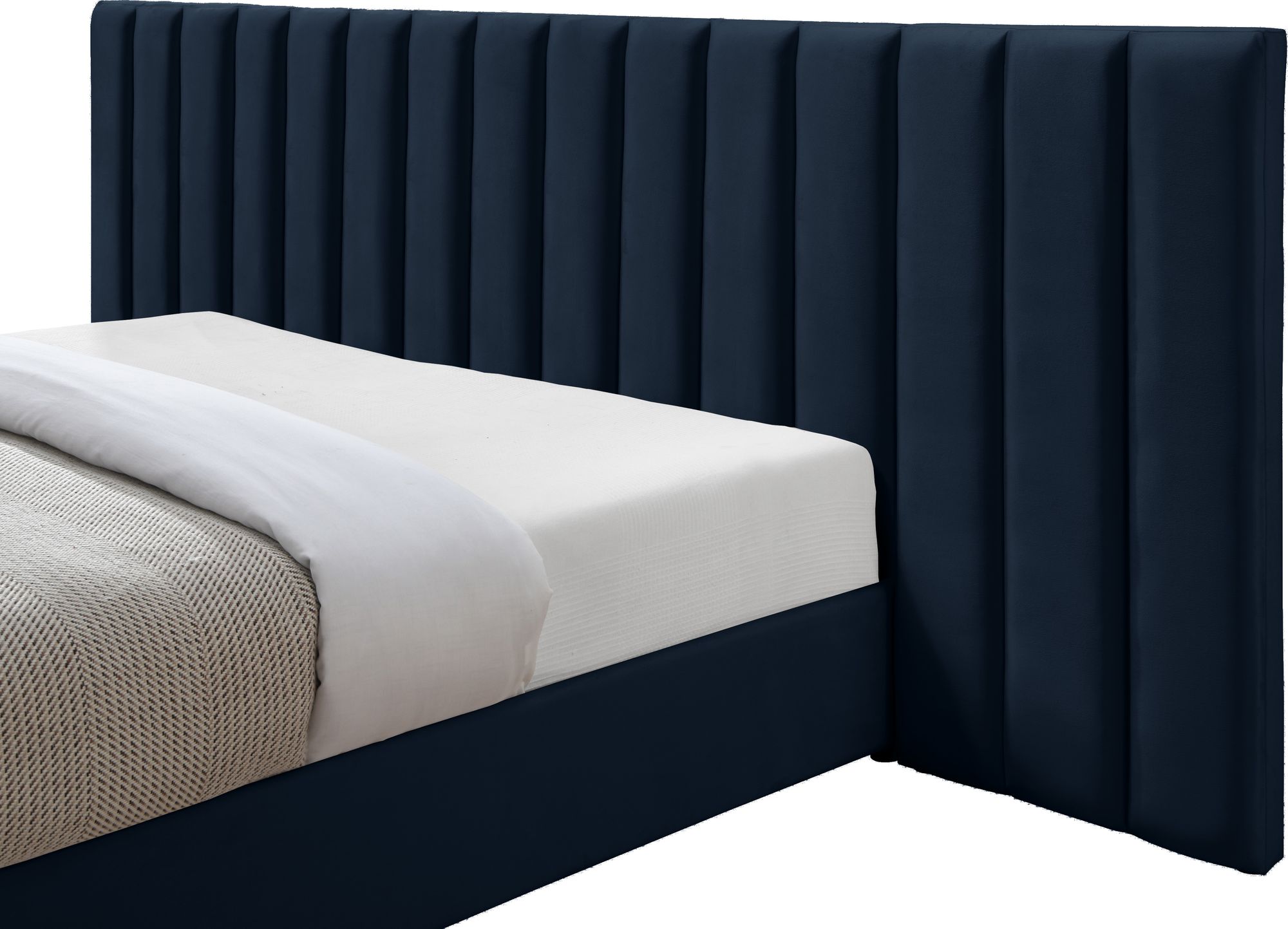 Pablo Velvet Queen Size Bed