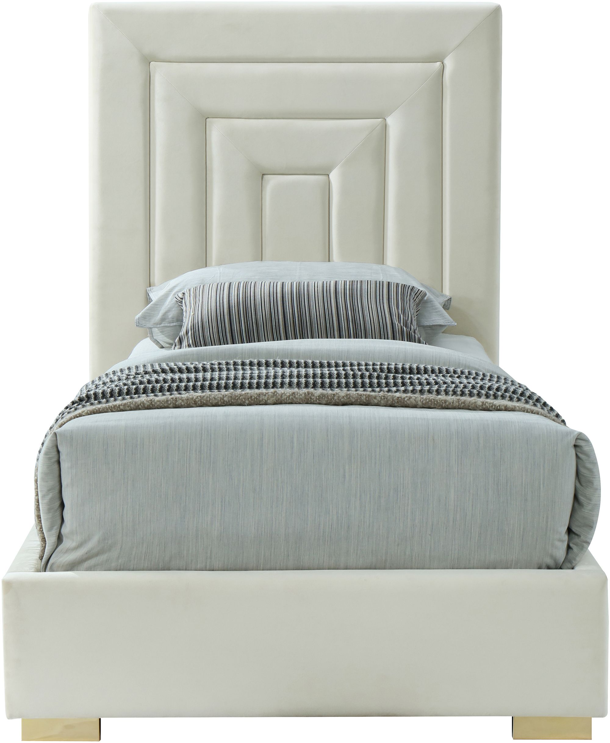 Nora Velvet Twin Size Bed