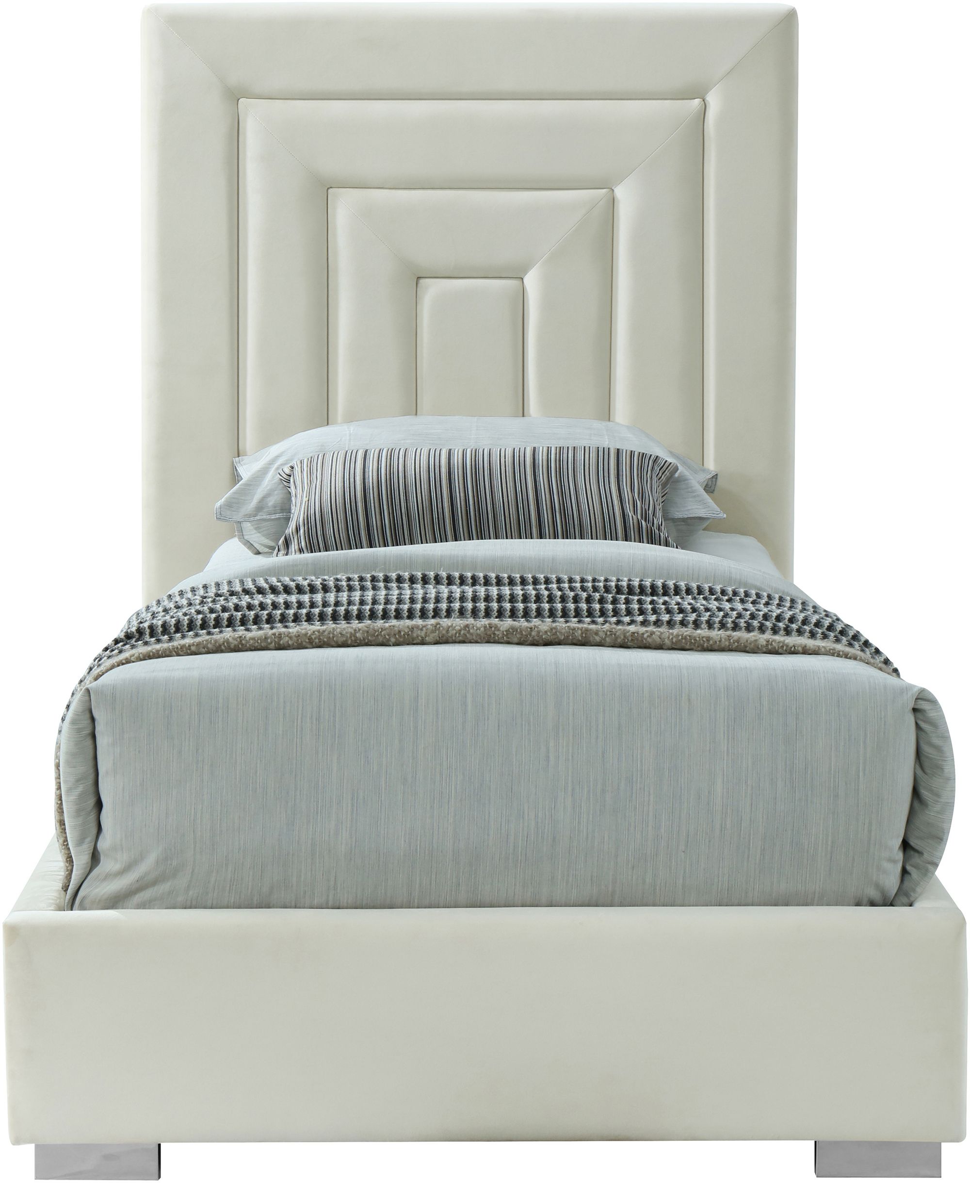 Nora Velvet Twin Size Bed