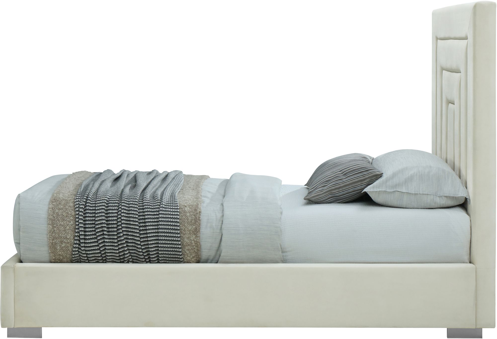 Nora Velvet Twin Size Bed