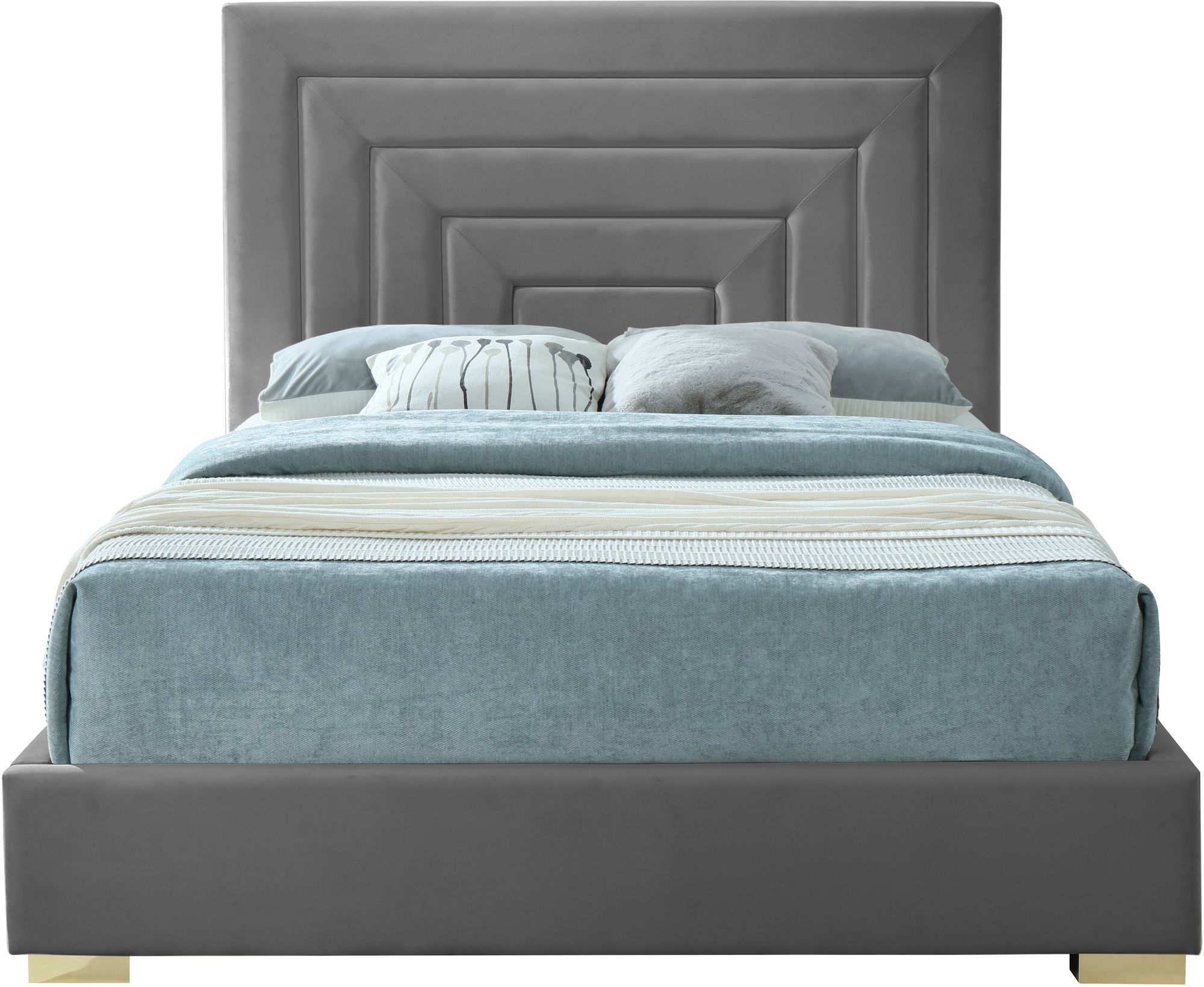 Nora Velvet Full Size Bed
