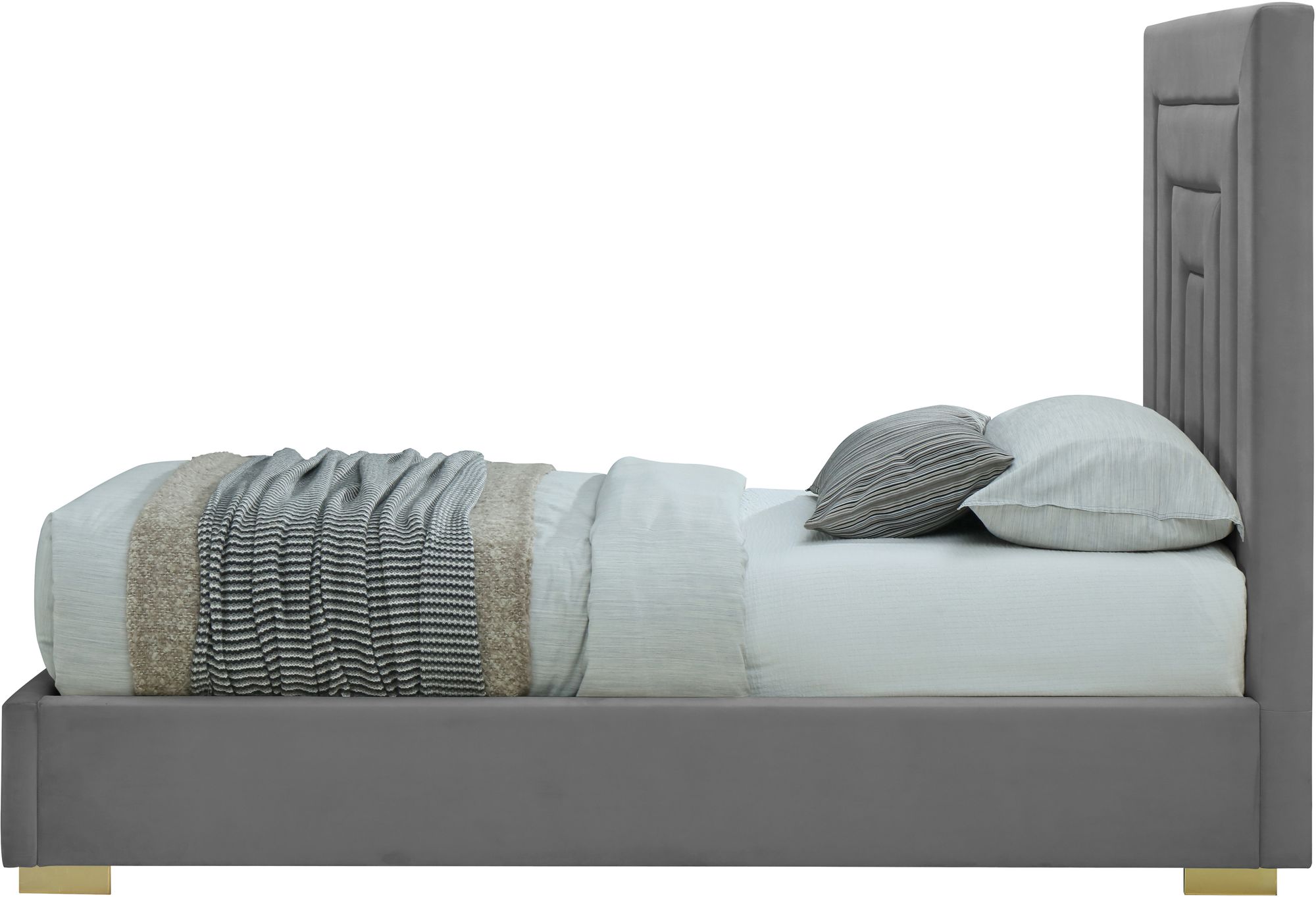 Nora Velvet Twin Size Bed