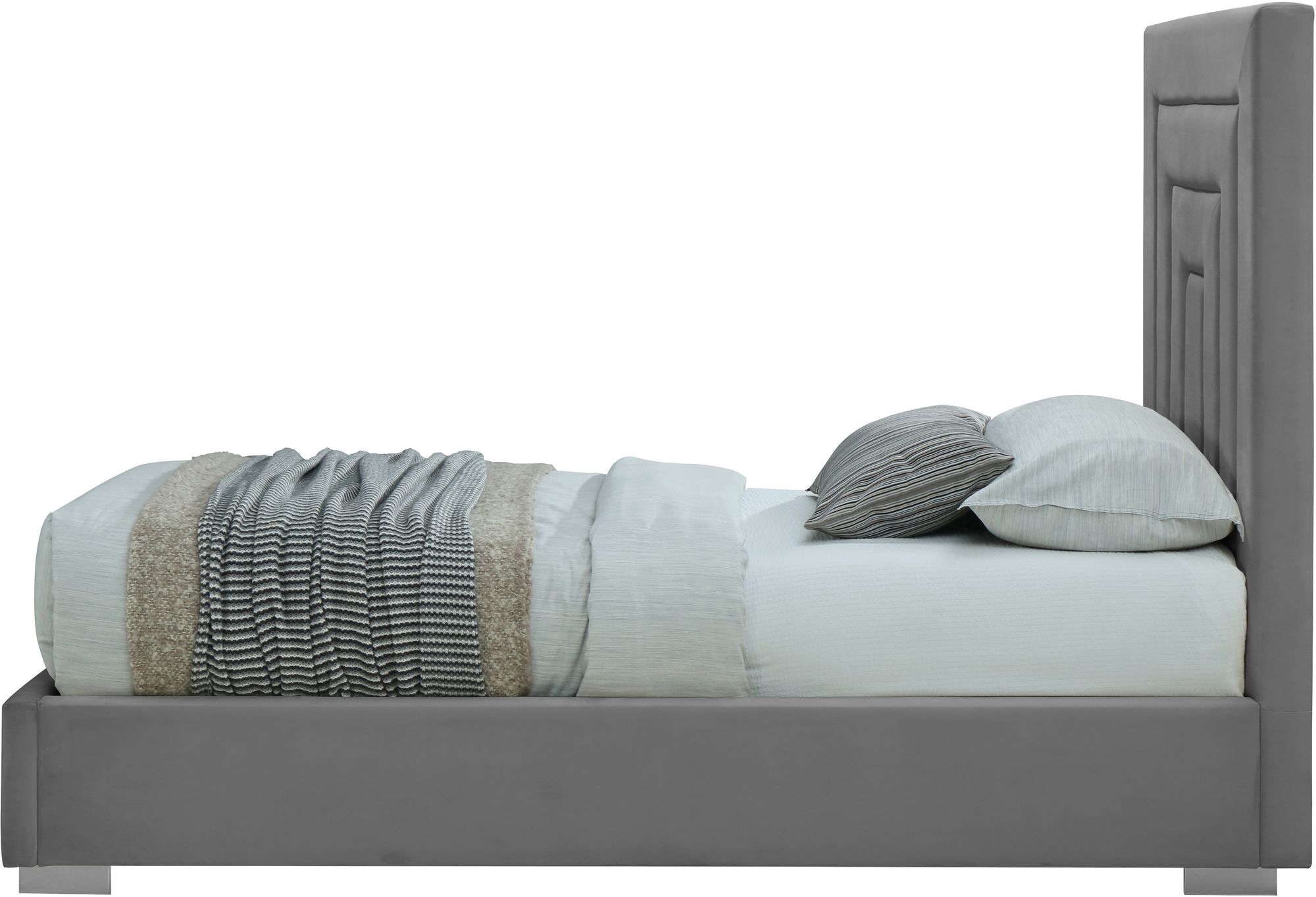 Nora Velvet Twin Size Bed