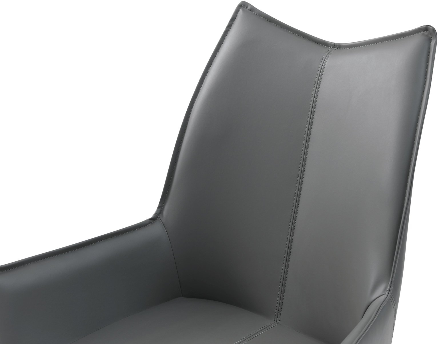 9188 Extendable Ceramic Top Dining Table & 4 1218 PU Swivel Chairs