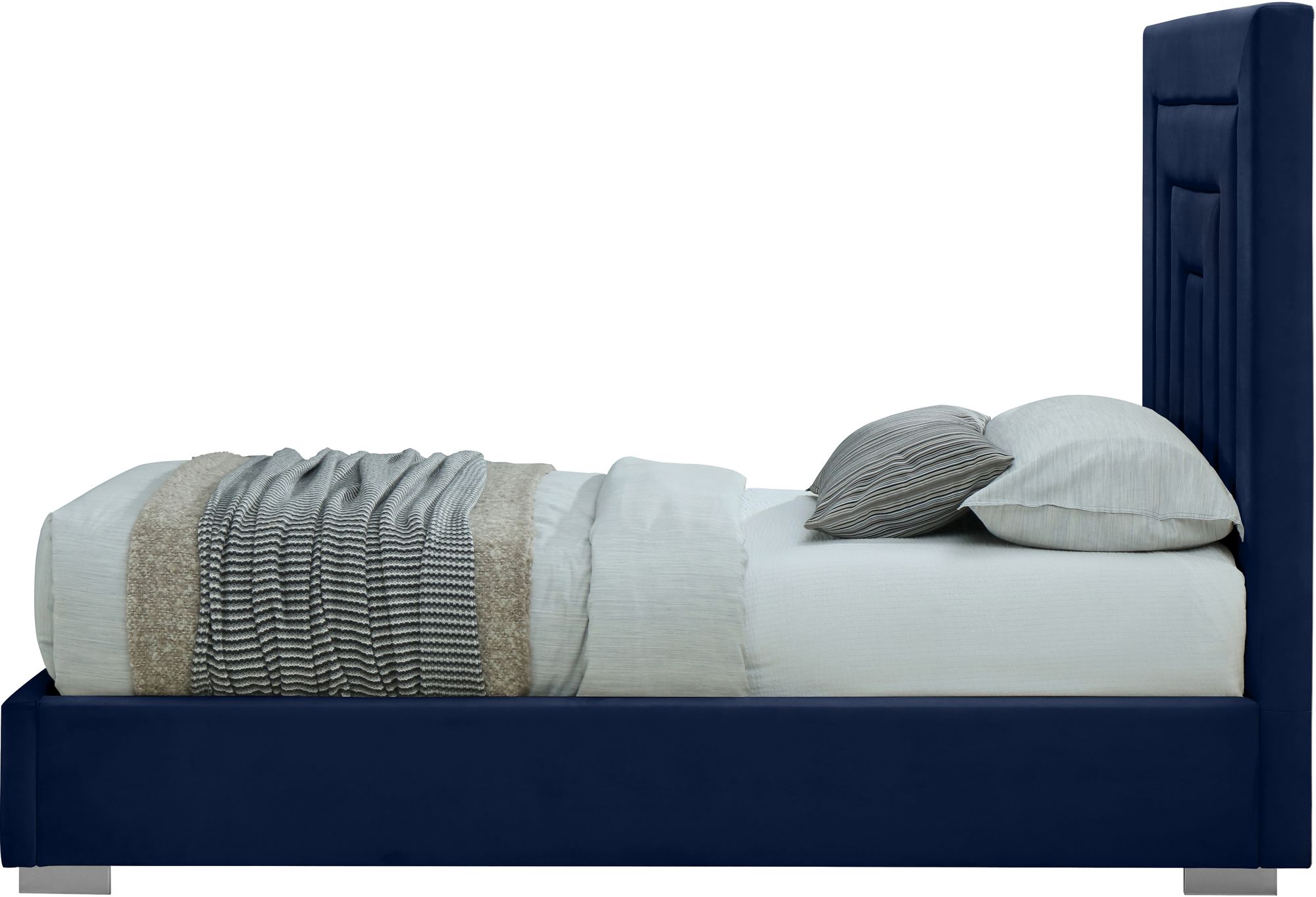 Nora Velvet Twin Size Bed