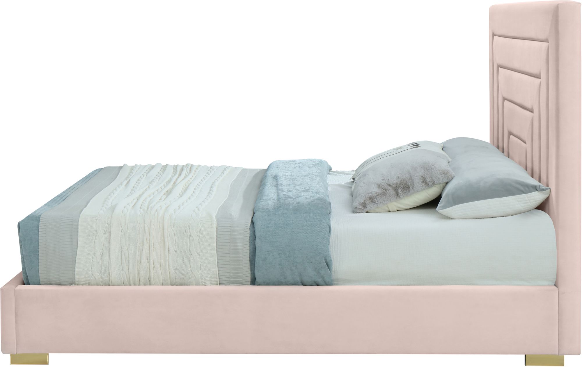 Nora Velvet Full Size Bed