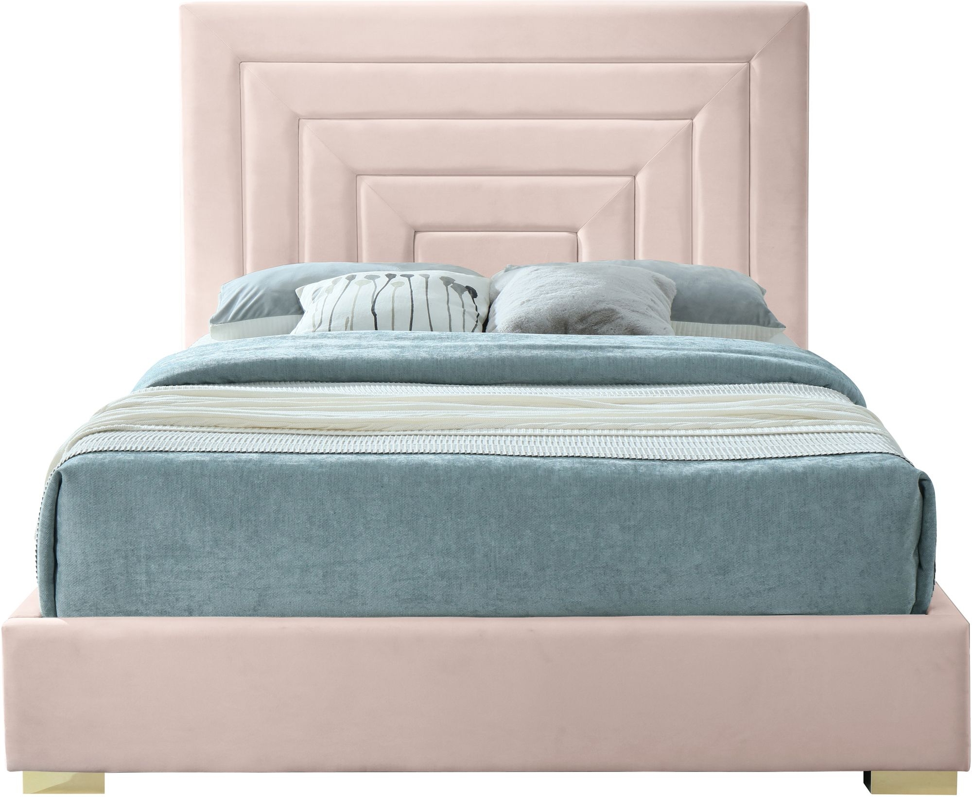 Nora Velvet Bed