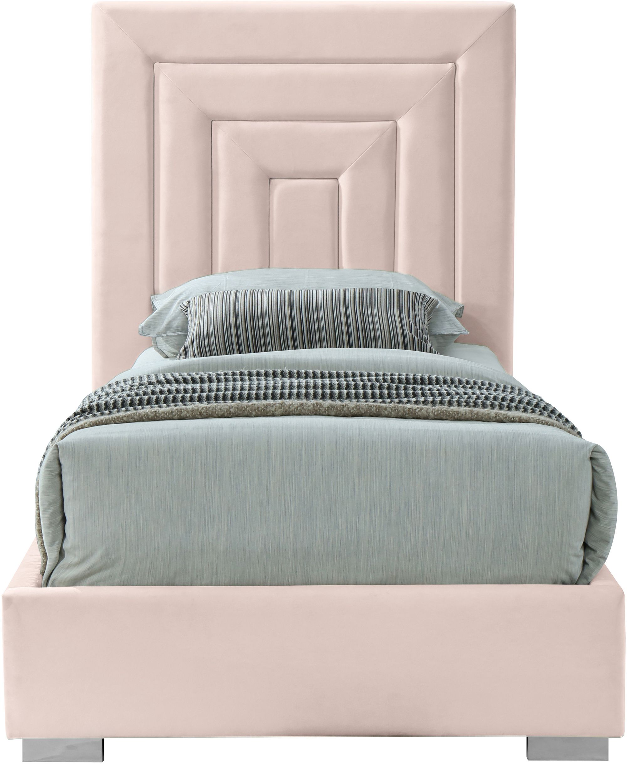 Nora Velvet Twin Size Bed