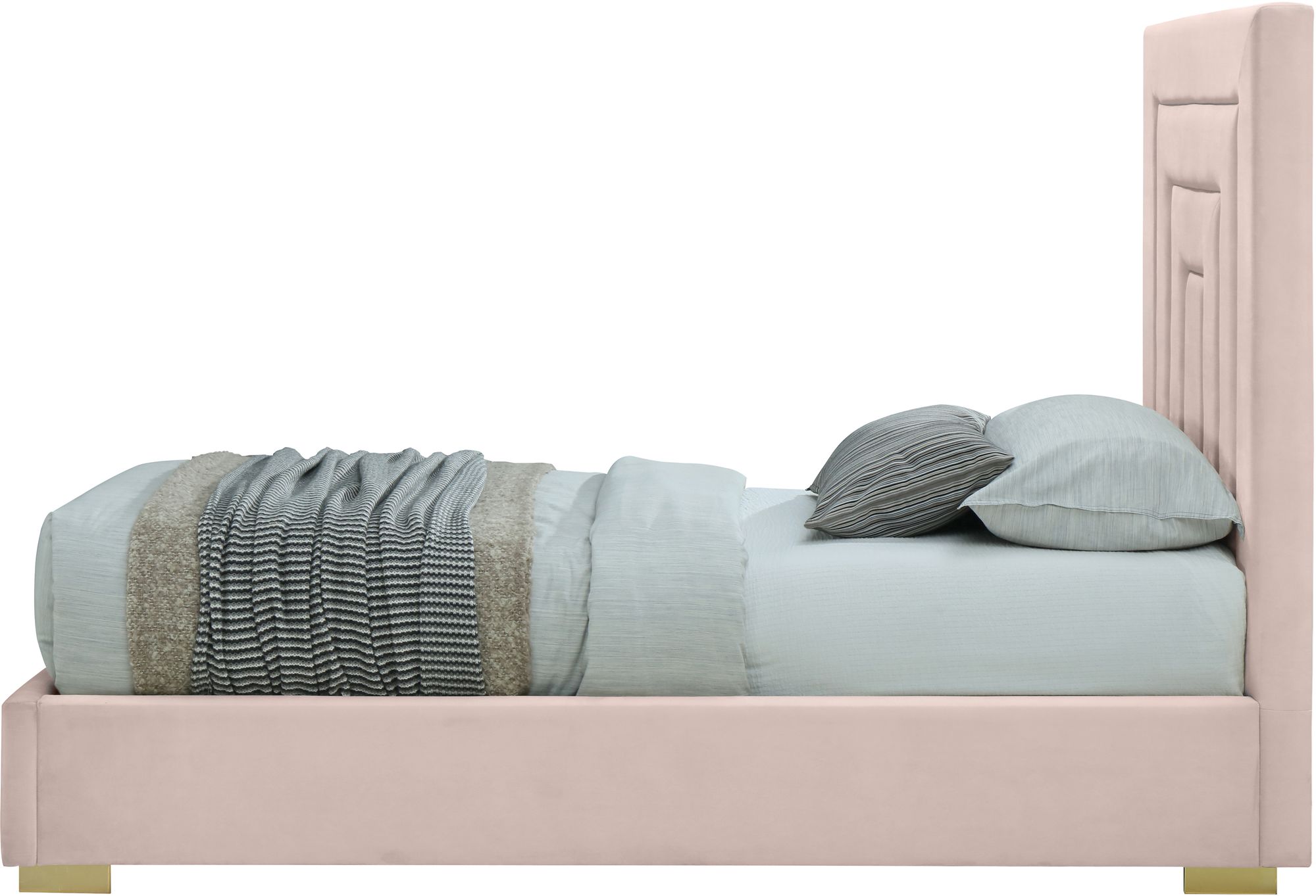 Nora Velvet Twin Size Bed
