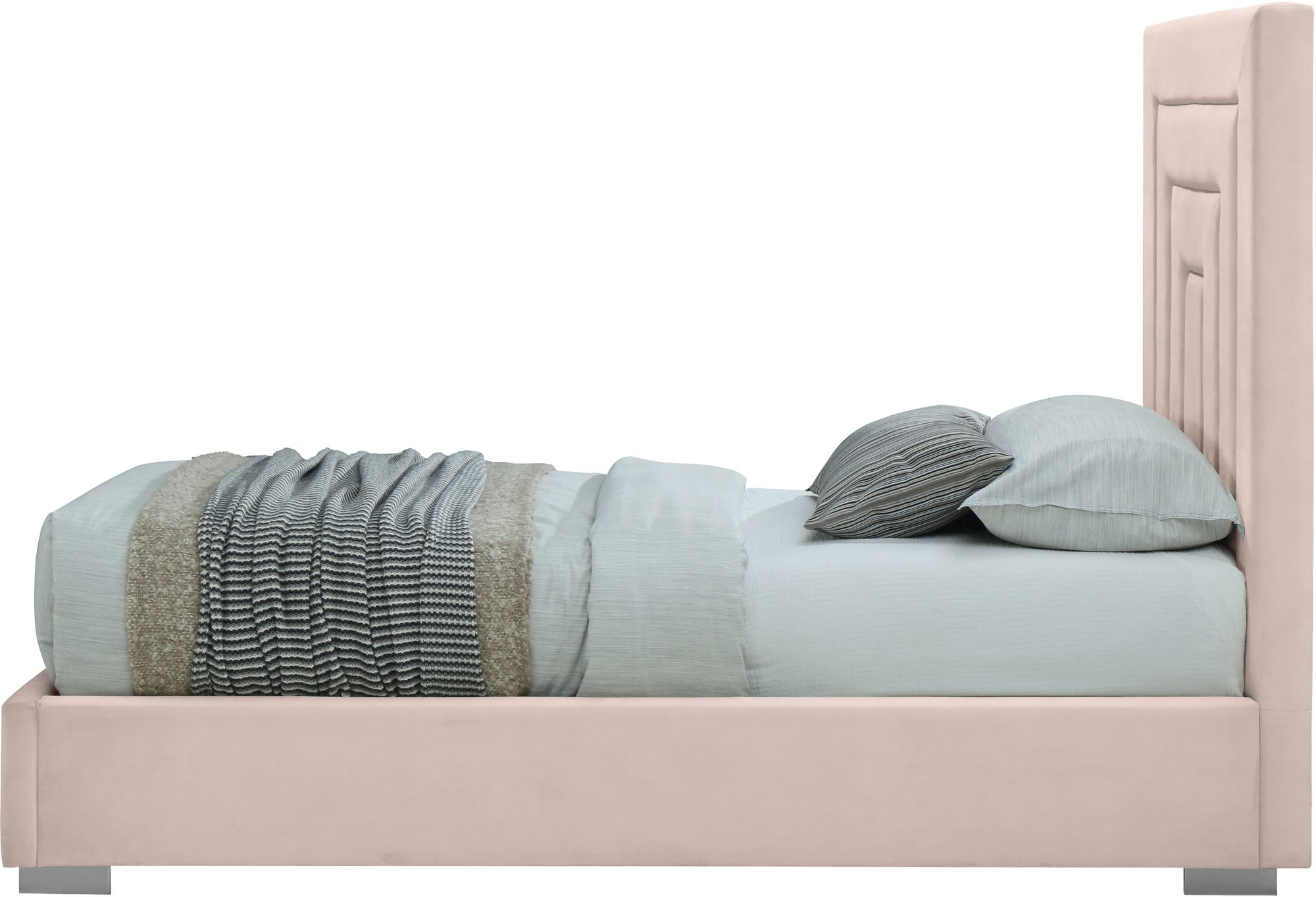 Nora Velvet Twin Size Bed