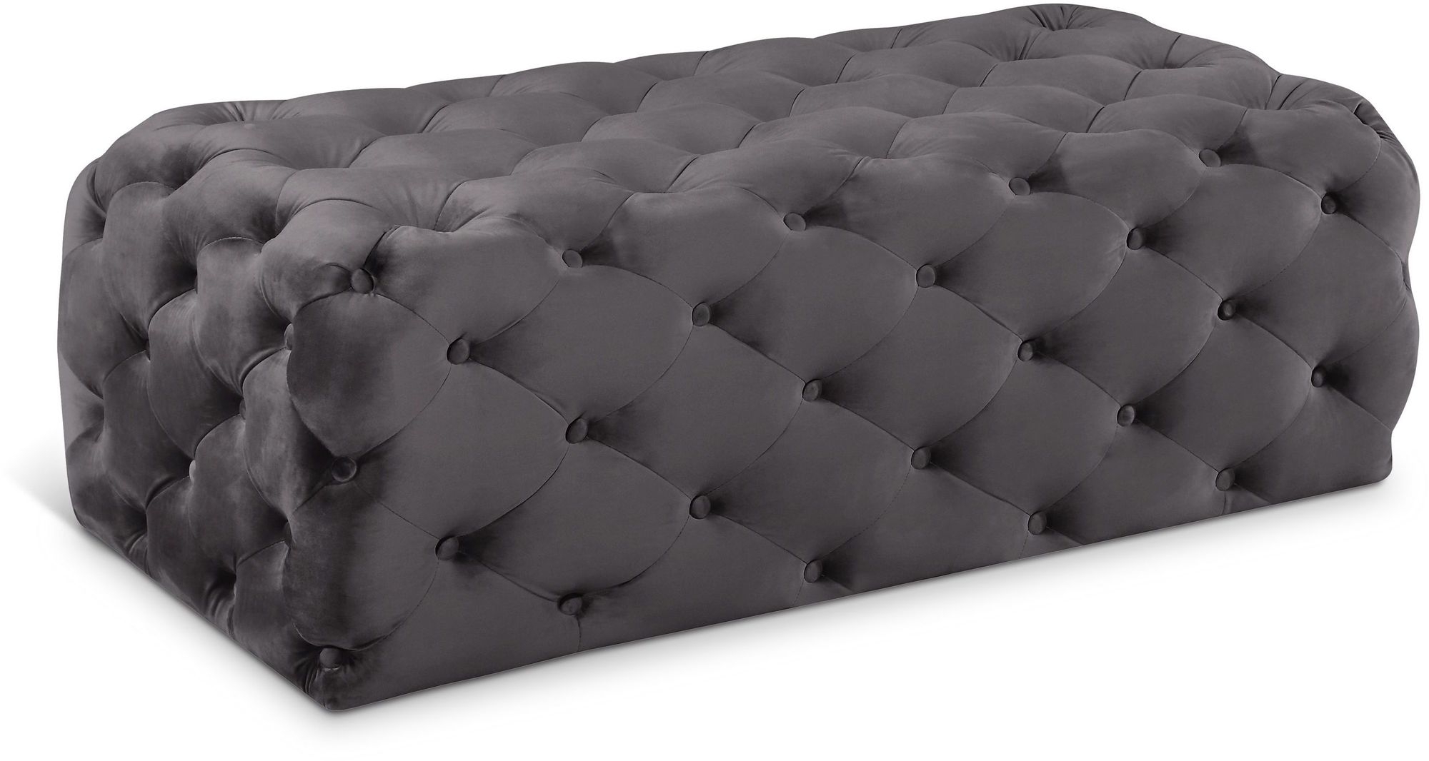 Casey Velvet Ottoman/Bench