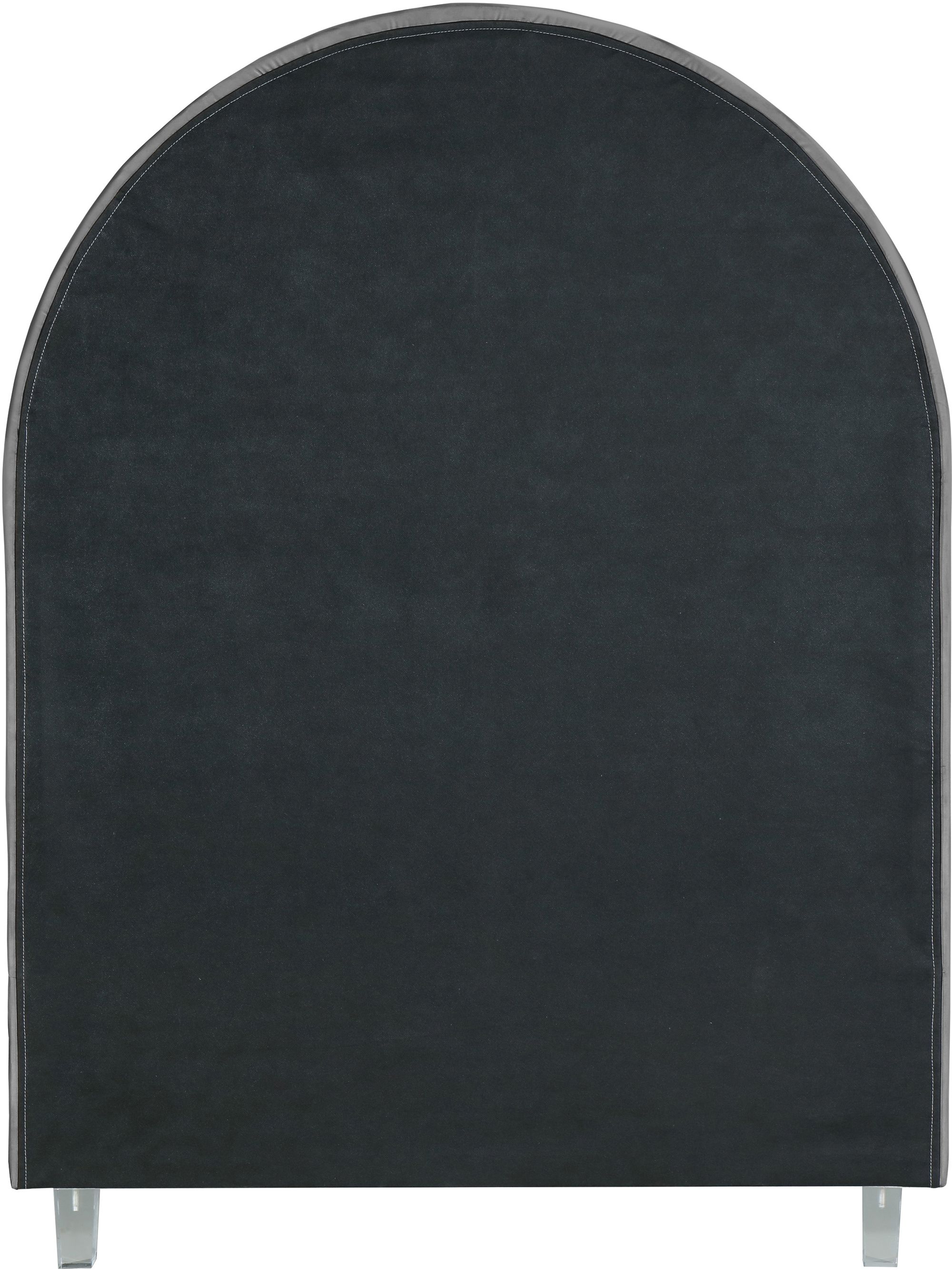 Rainbow Velvet Twin Size Bed