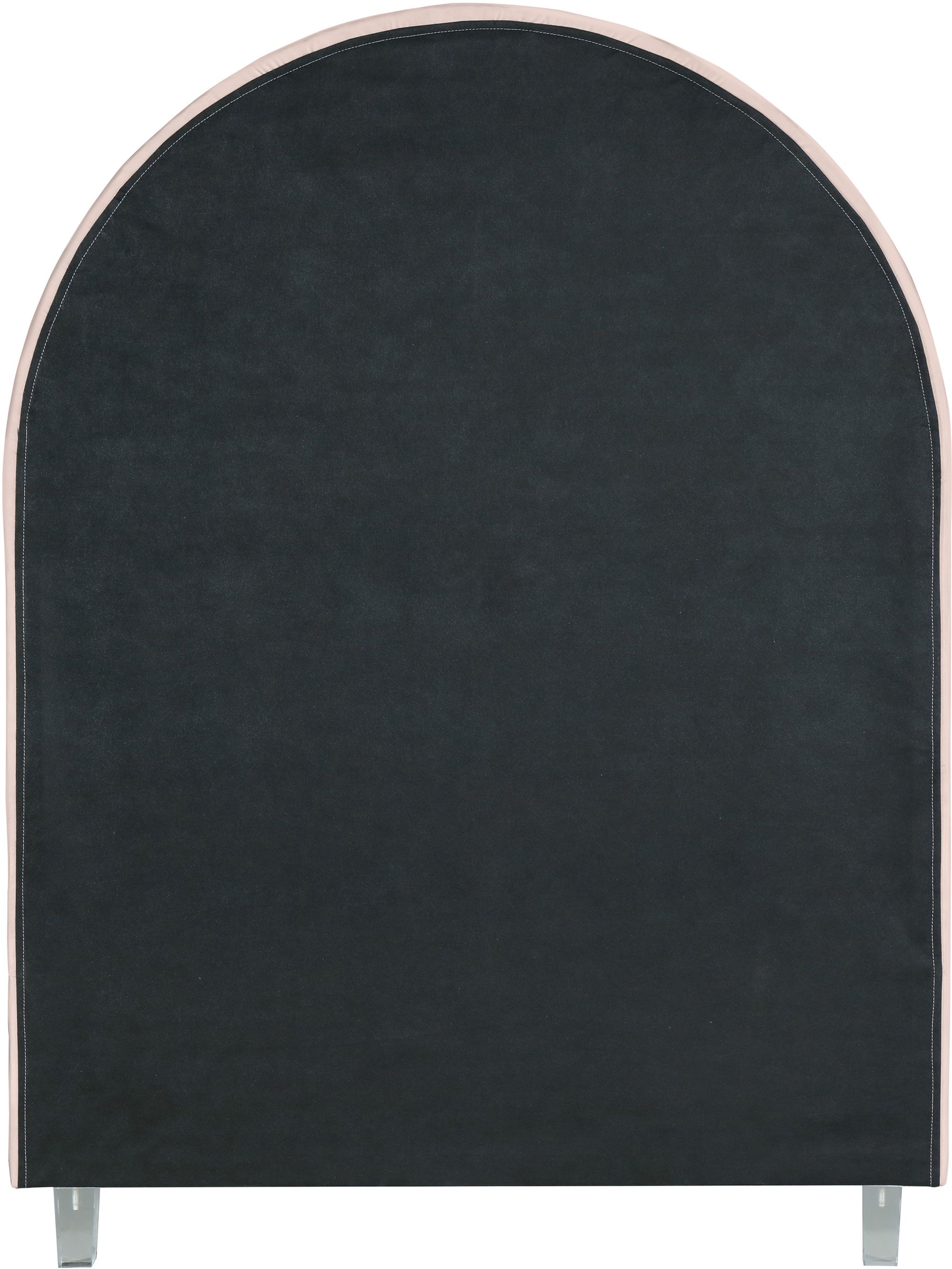 Rainbow Velvet Twin Size Bed