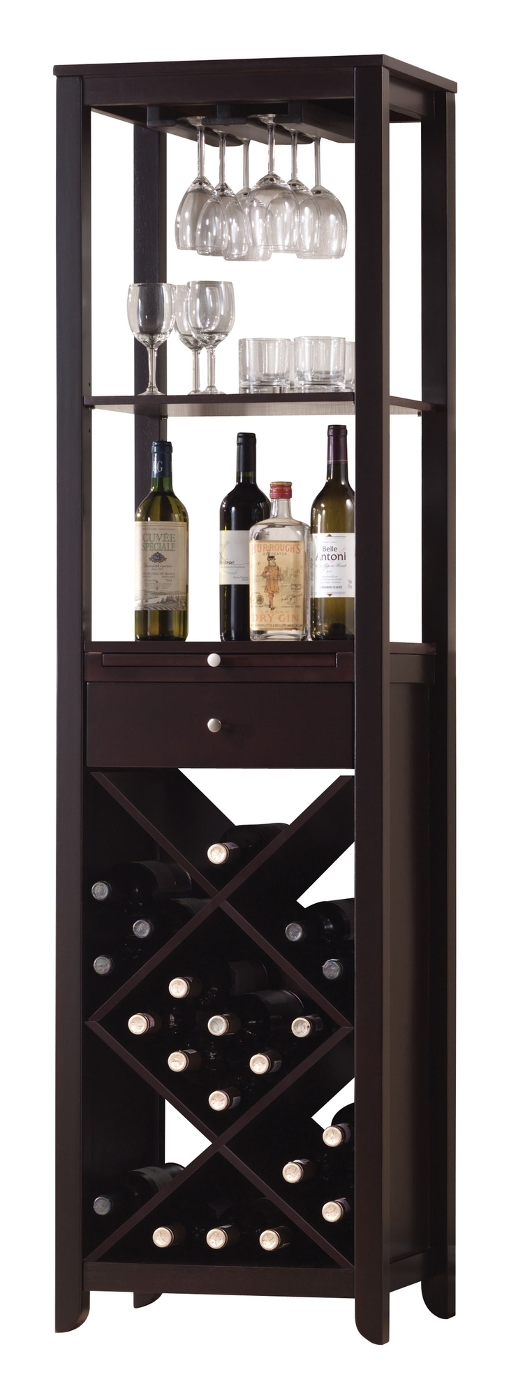 Casey Wood Wine Cabinet