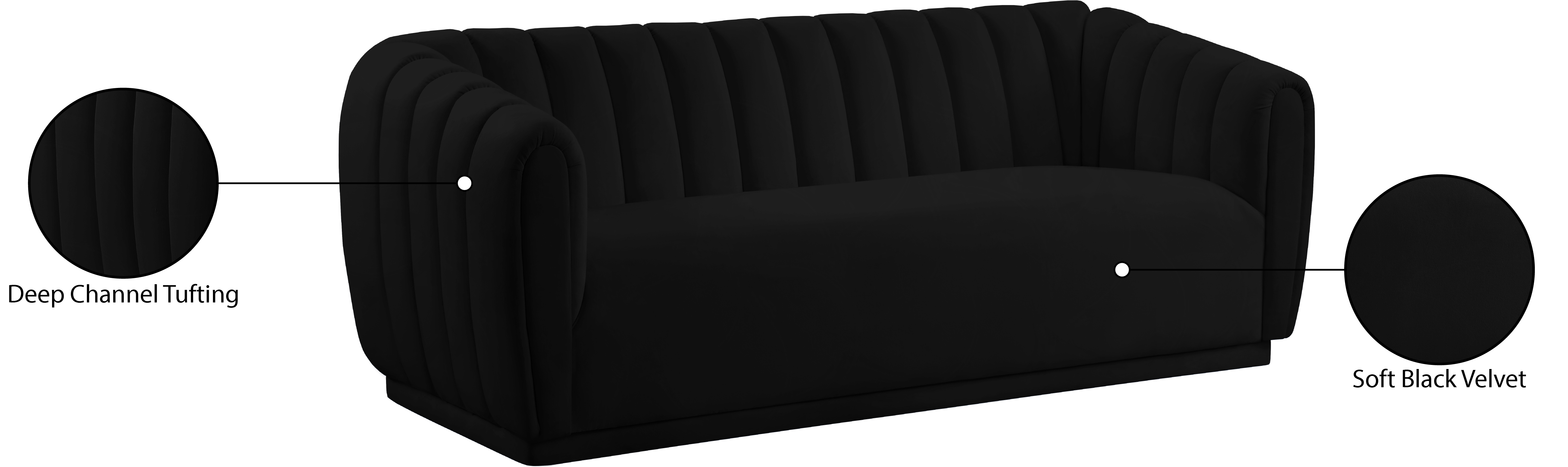 Dixie Velvet Sofa