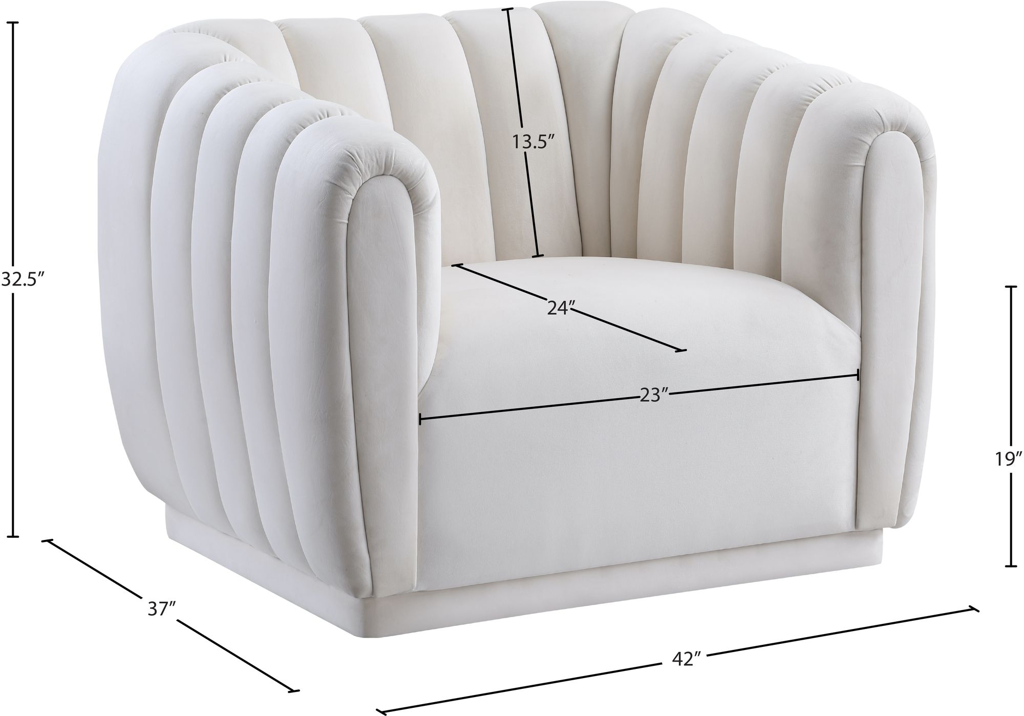 Dixie Velvet Chair