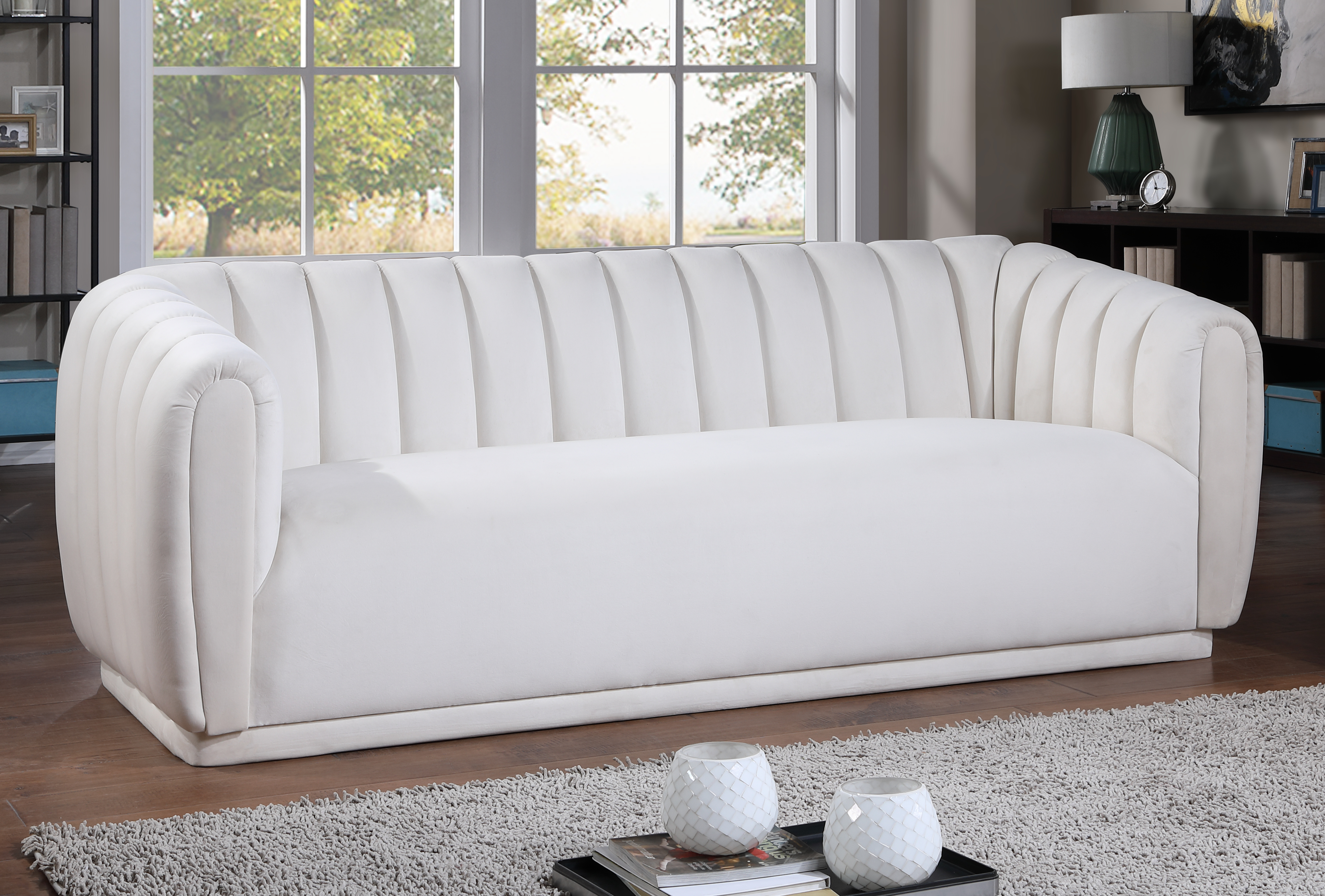 Dixie Velvet Sofa