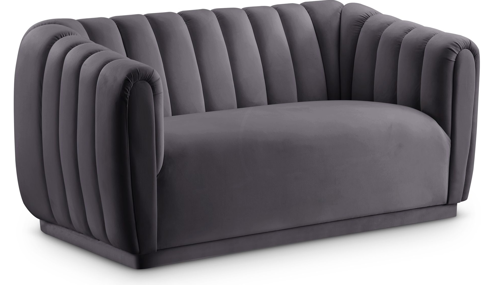 Dixie Velvet Loveseat