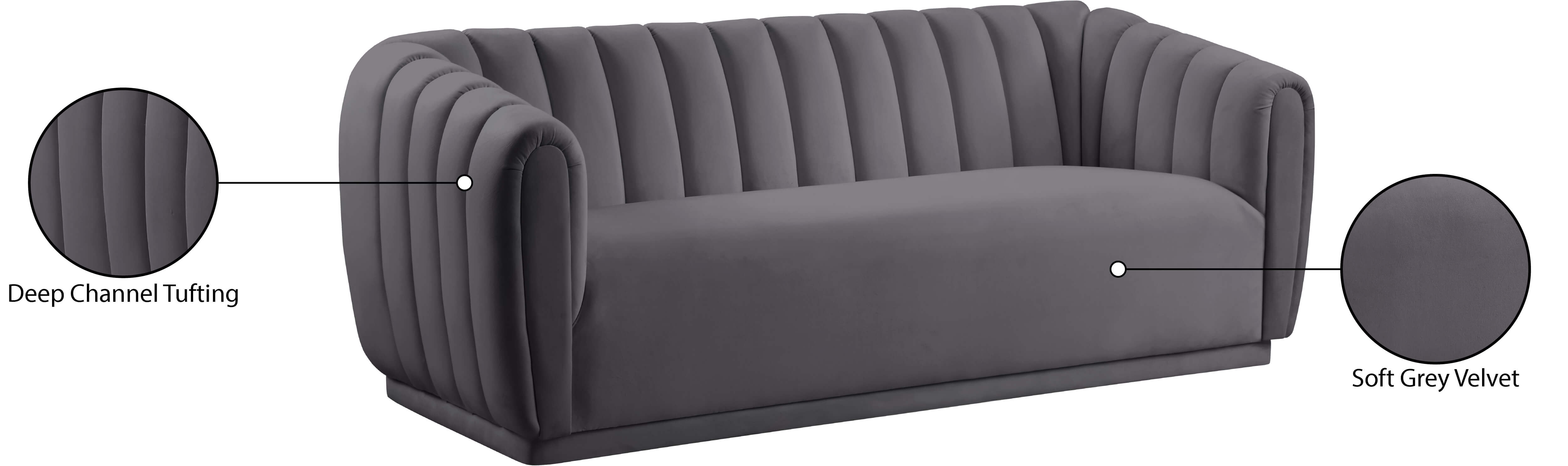 Dixie Velvet Sofa