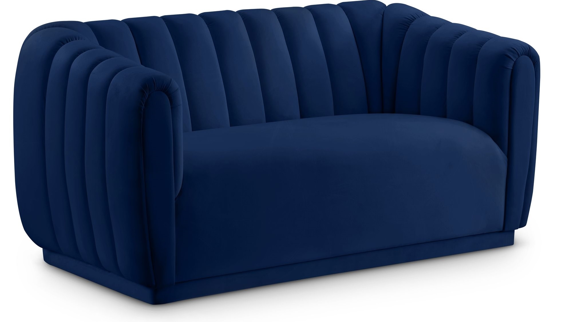 Dixie Velvet Loveseat