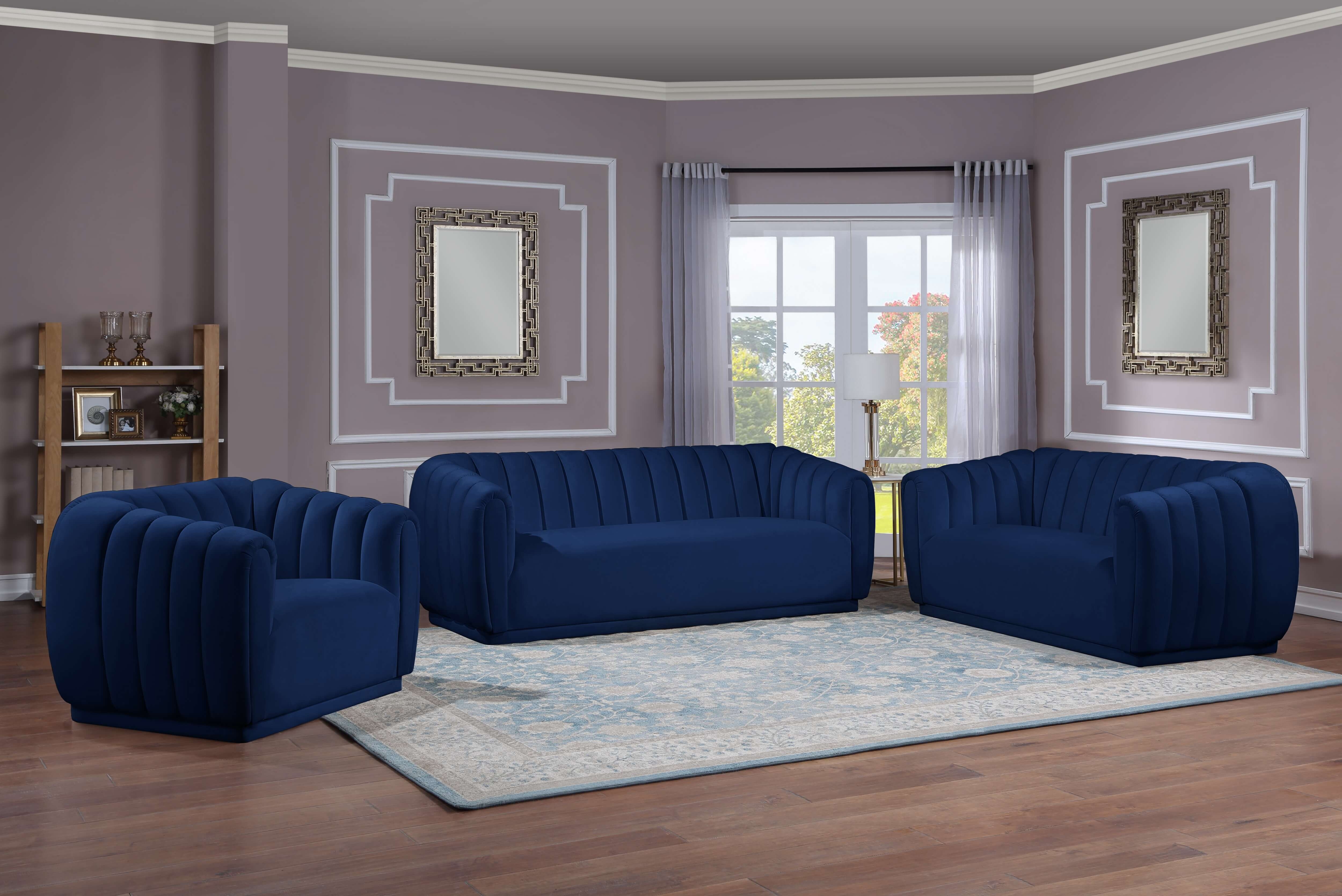 Dixie Velvet Sofa