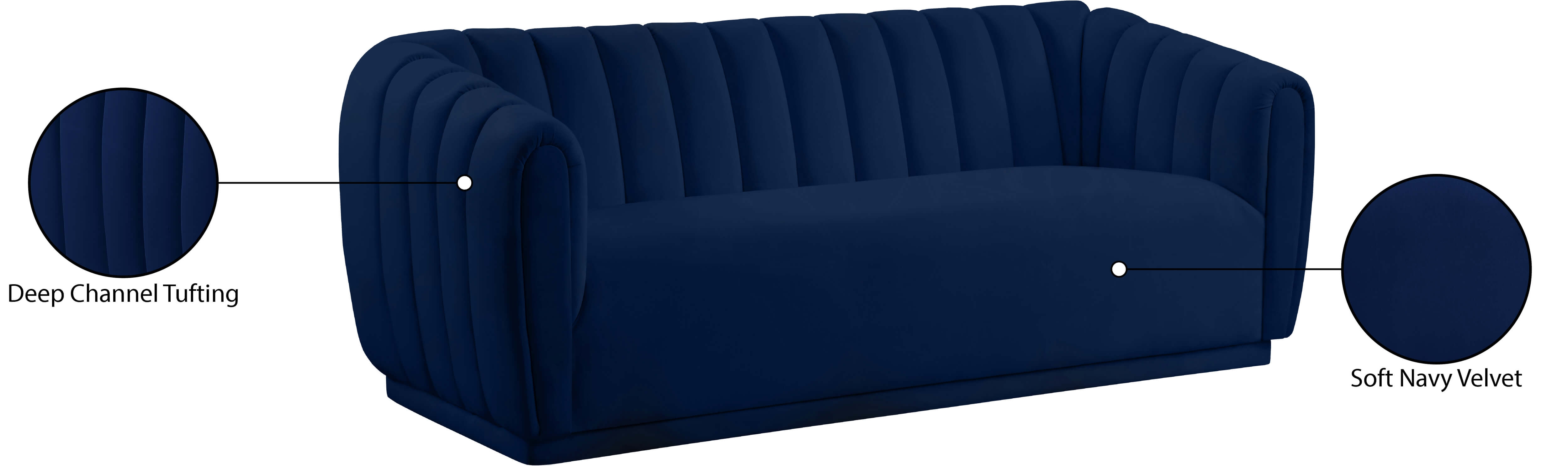 Dixie Velvet Sofa