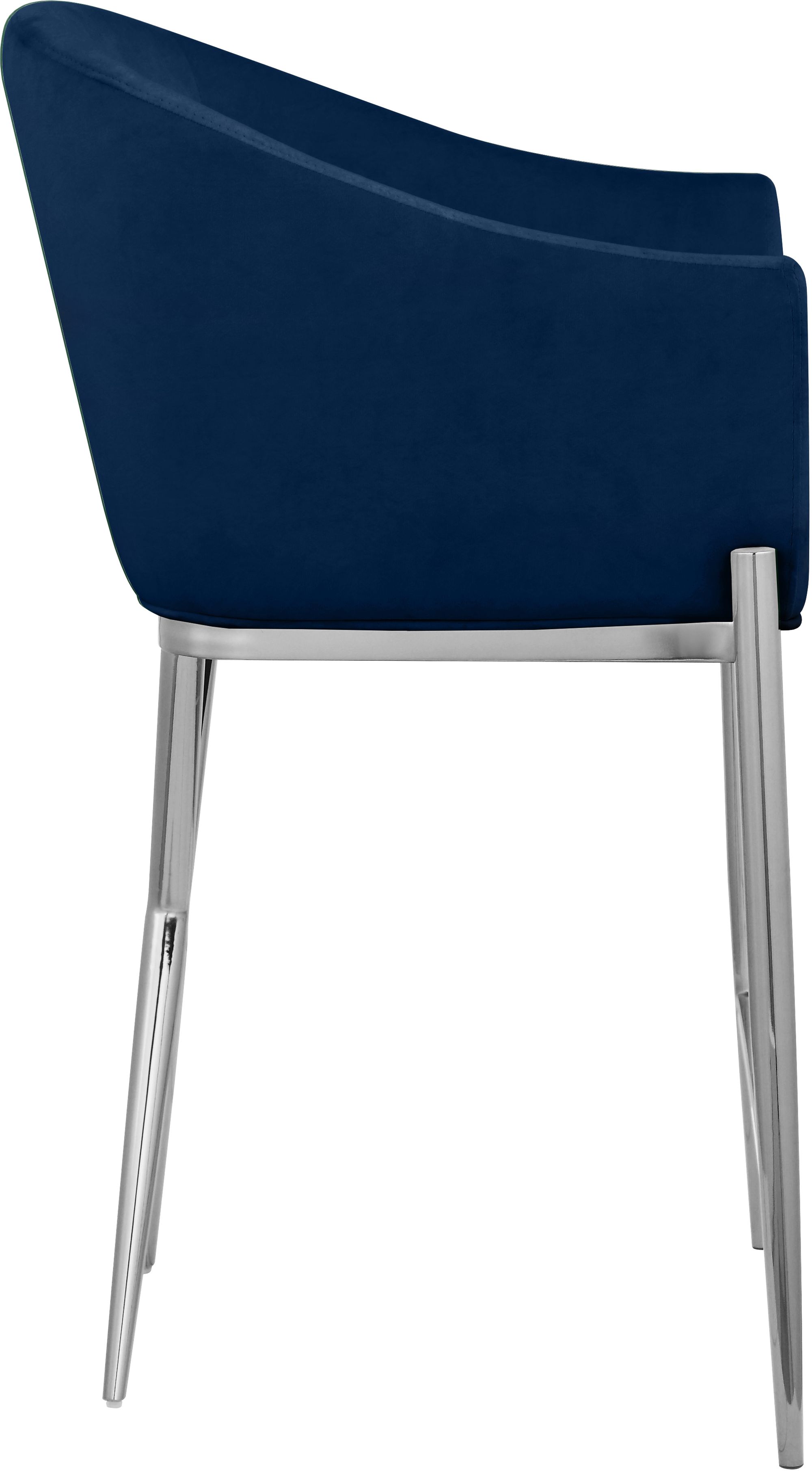 Xavier Counter Stool with Chrome Metal Legs