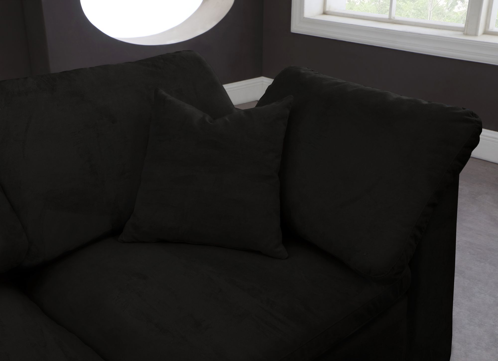 Cozy 158" Velvet Comfort Modular Sofa