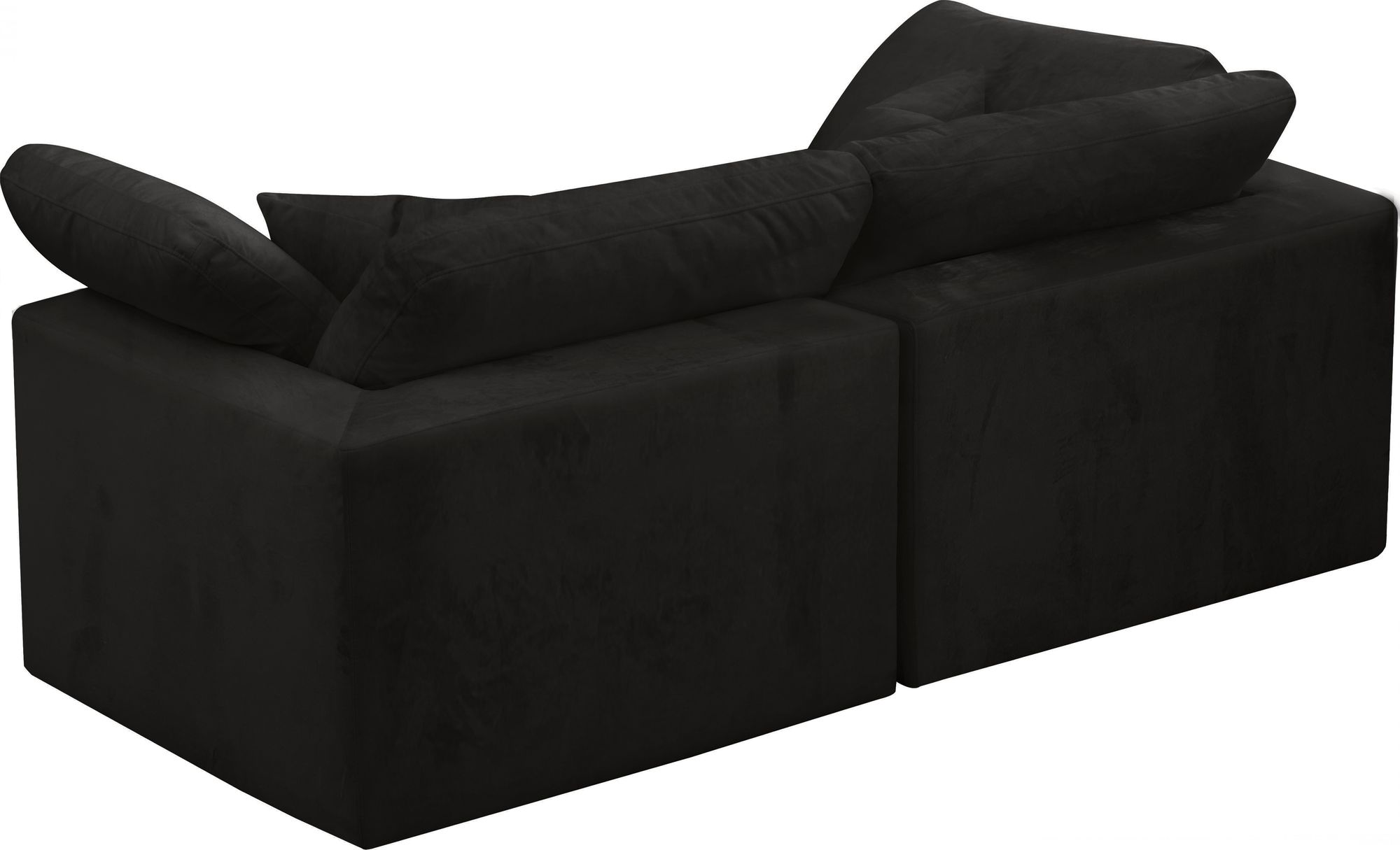 Cozy 80" Velvet Comfort Modular Sofa