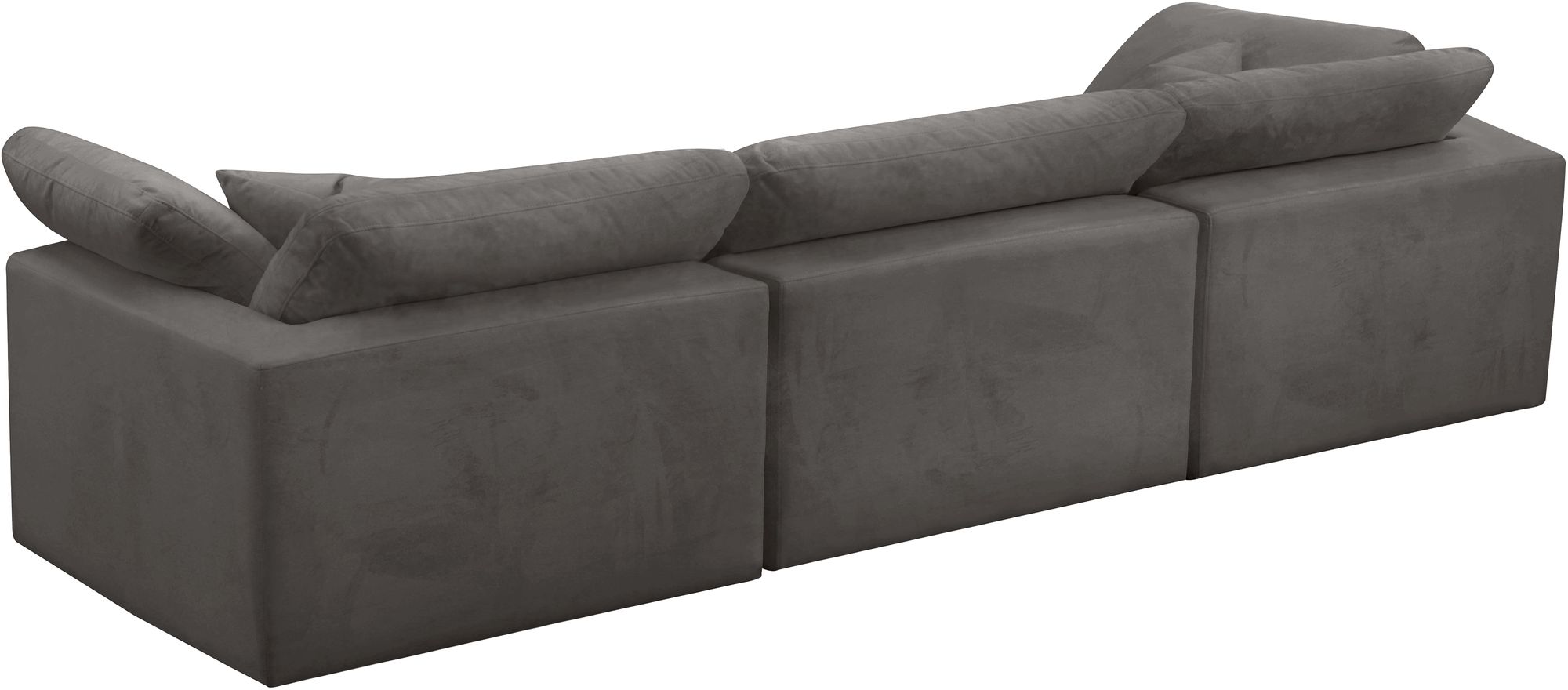 Cozy 119" Velvet Comfort Modular Sofa