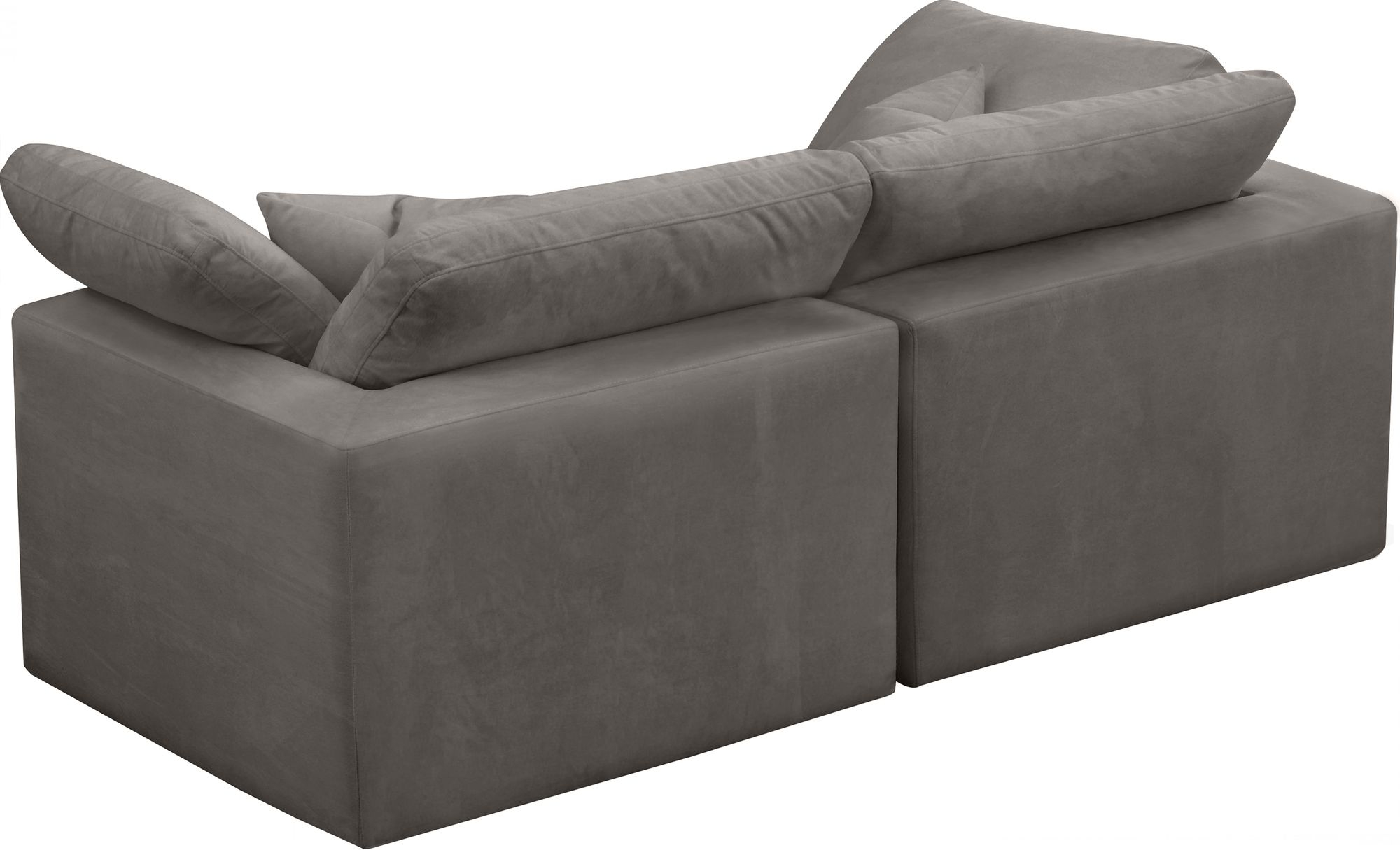 Cozy 80" Velvet Comfort Modular Sofa