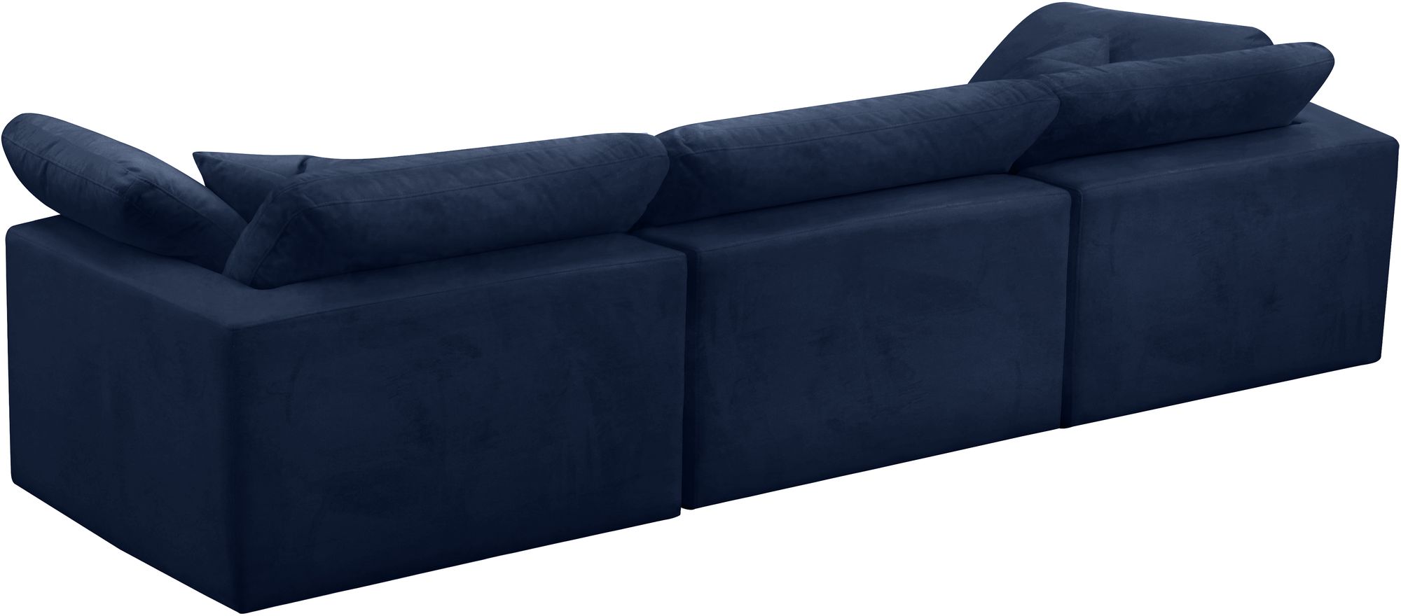 Cozy 119" Velvet Comfort Modular Sofa