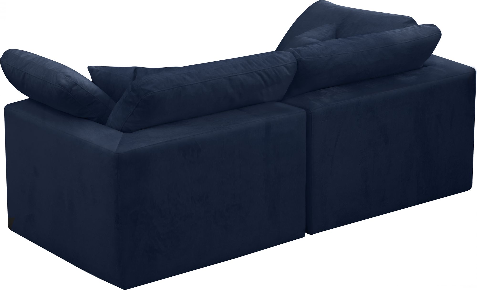 Cozy 80" Velvet Comfort Modular Sofa
