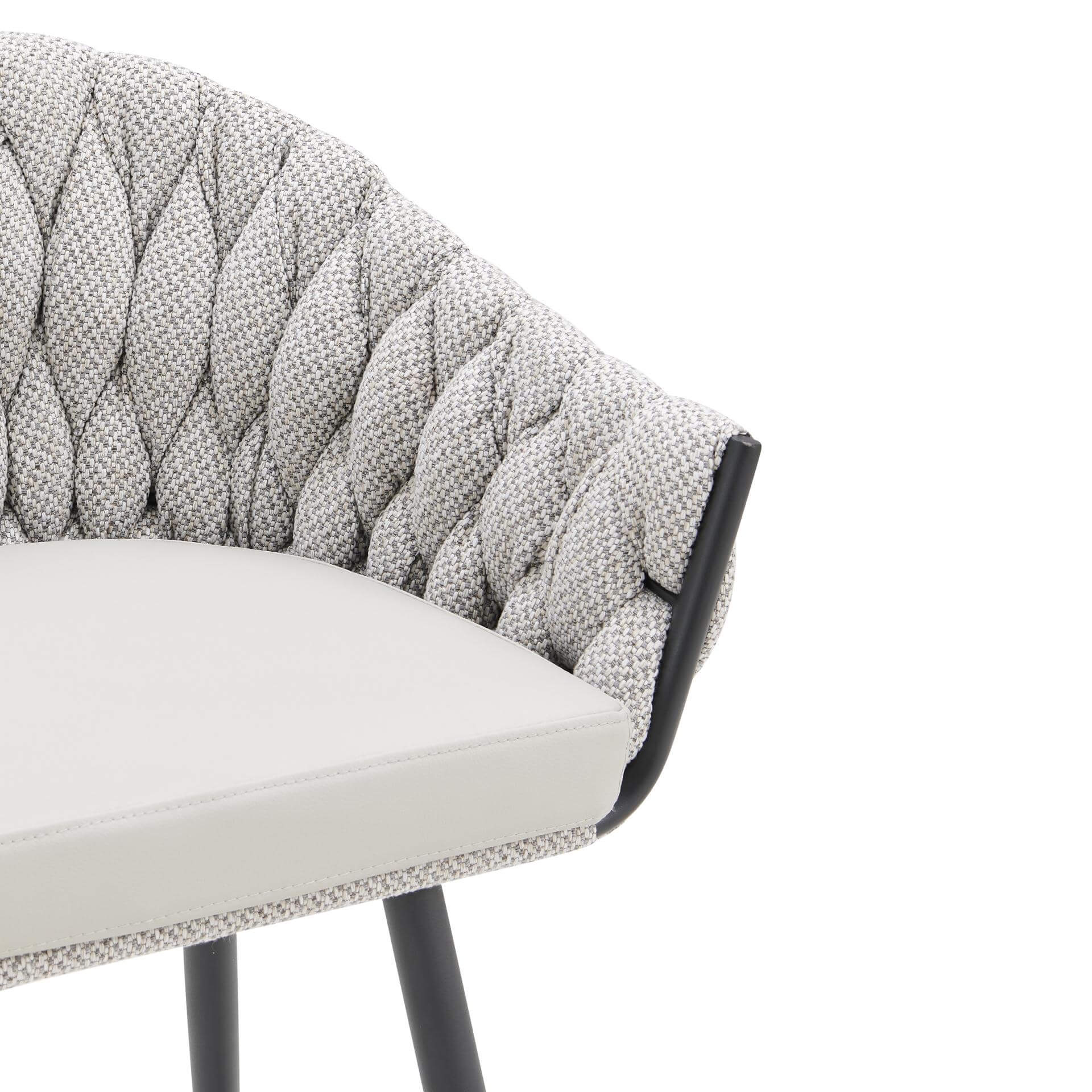 Fabian KD Fabric/PU Counter Stool
