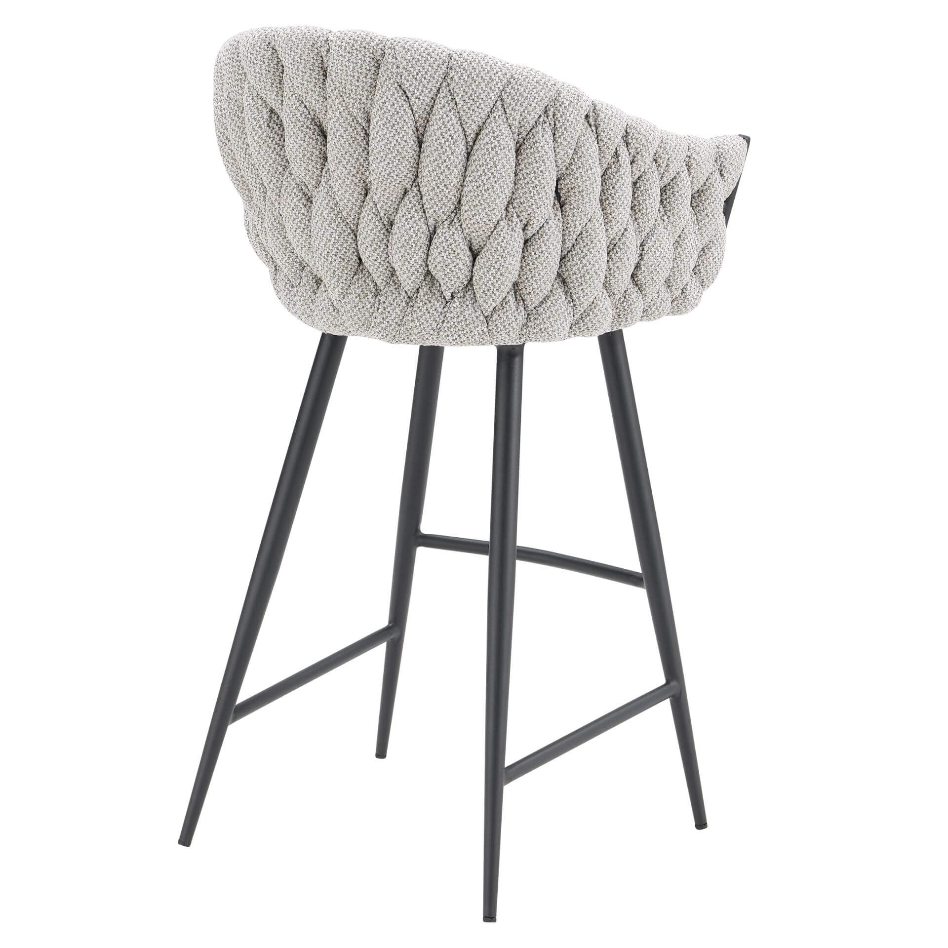 Fabian KD Fabric/PU Barstool