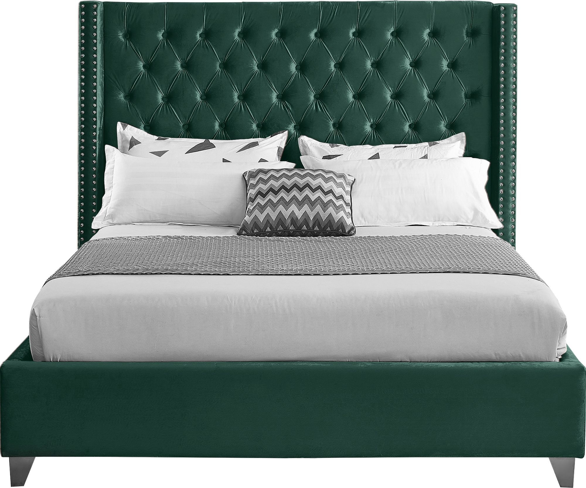 Aiden Velvet Bed