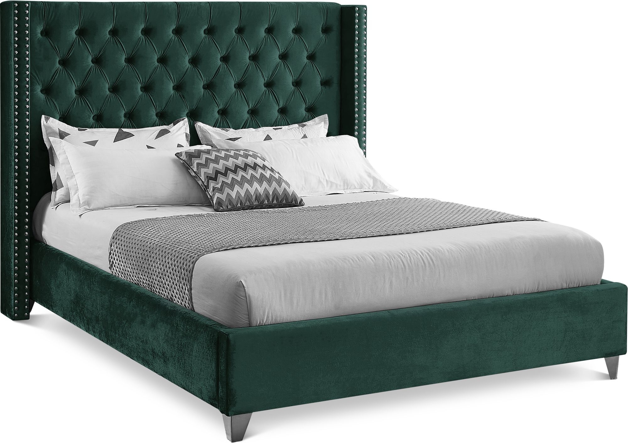 Aiden Velvet Bed