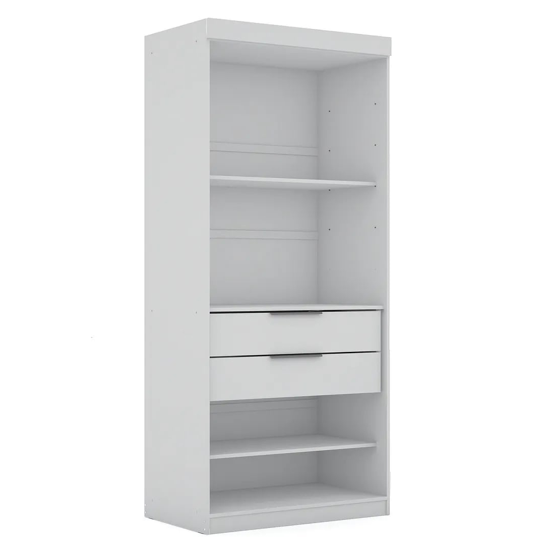 Mulberry 2.0 3 Sectional Wardrobe Closet w/6 Drawers, Set of 3