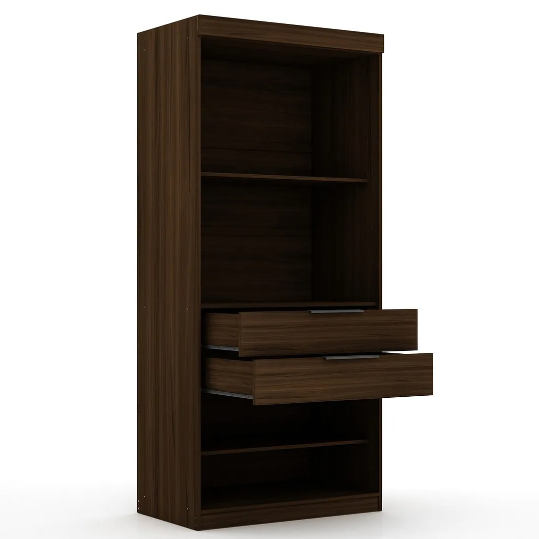 Mulberry 2.0 3 Sectional Wardrobe Closet w/6 Drawers, Set of 3 