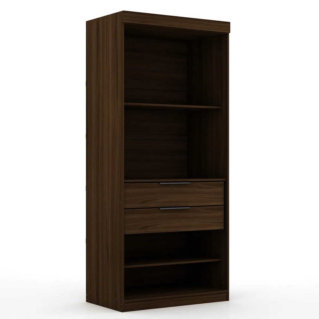 Mulberry 2.0 3 Sectional Wardrobe Closet w/6 Drawers, Set of 3 