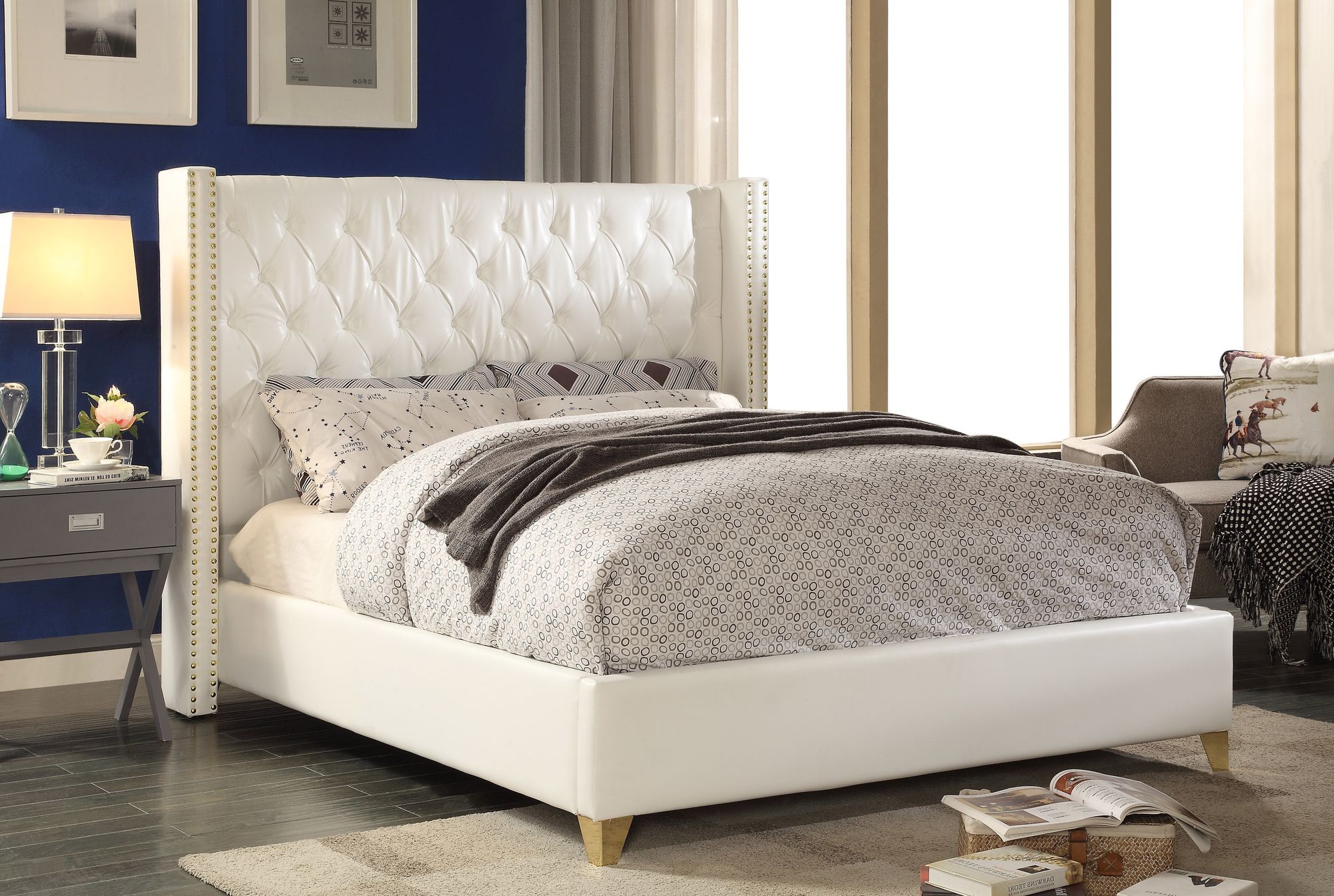 Soho Bonded Leather Bed