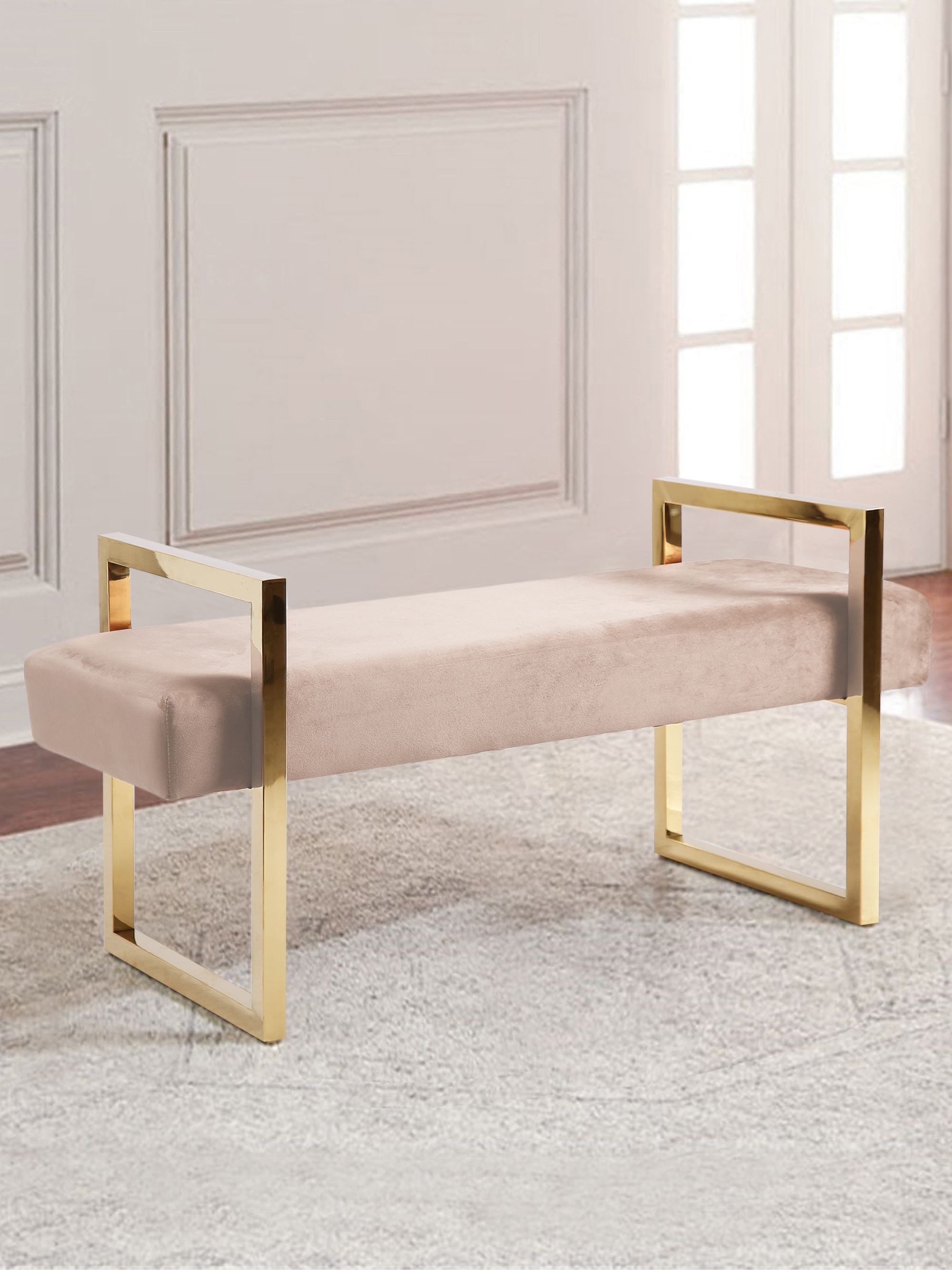 Olivia Velvet Bench