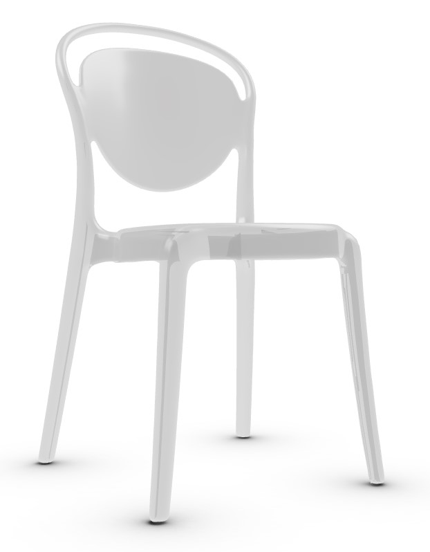 Parisienne Polycarbonate Dining Chair