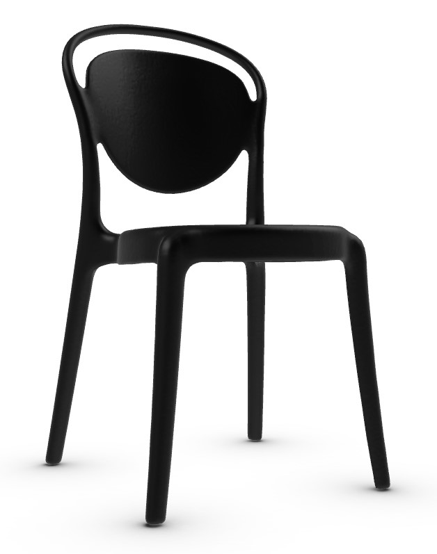 Parisienne Recycled Polypropylene Dining Chair