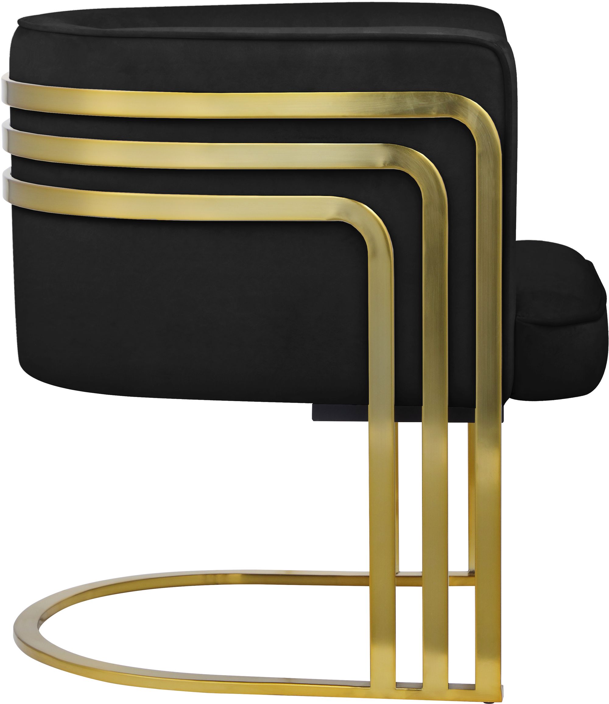 Rays Velvet Accent Chair