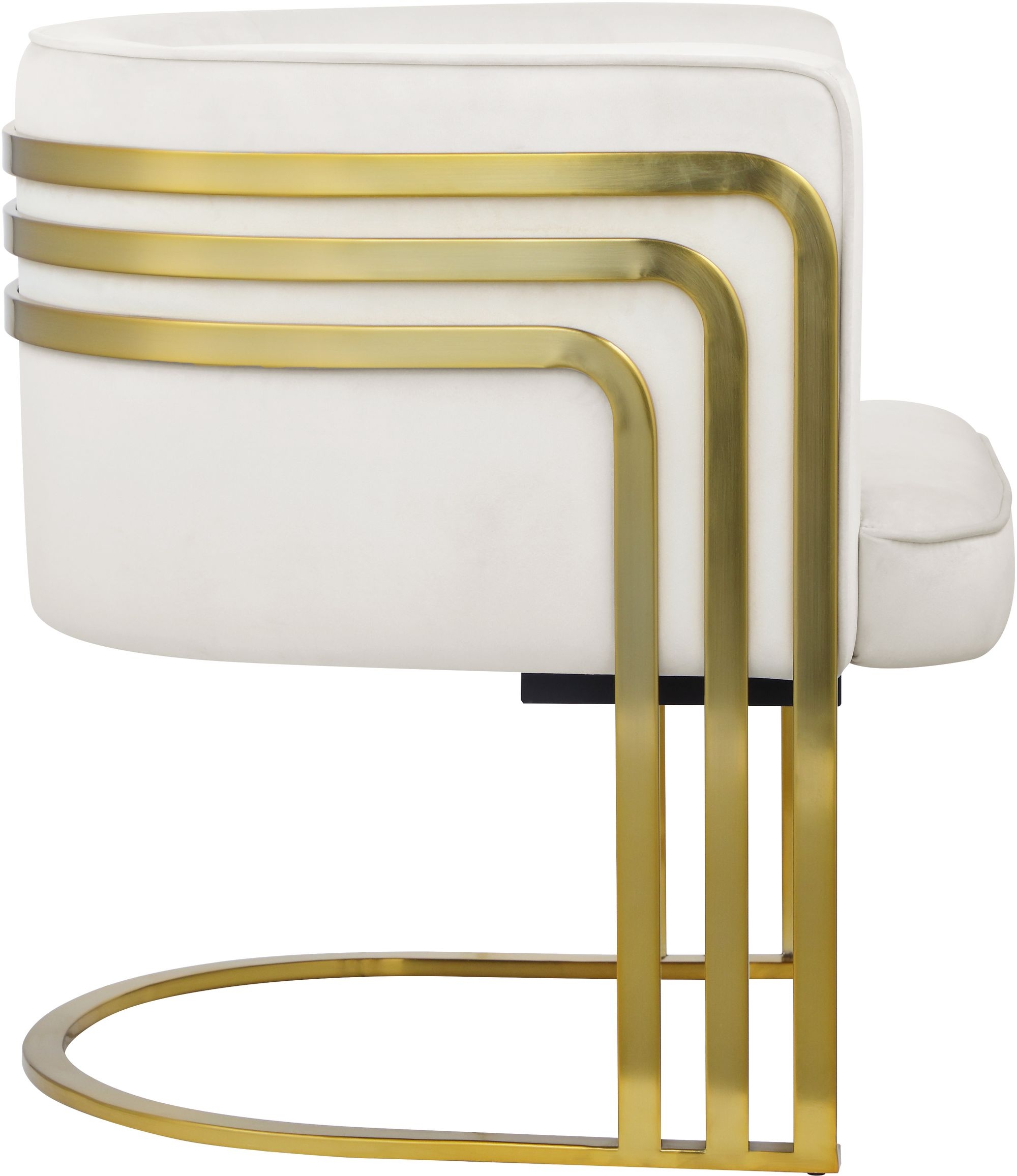 Rays Velvet Accent Chair