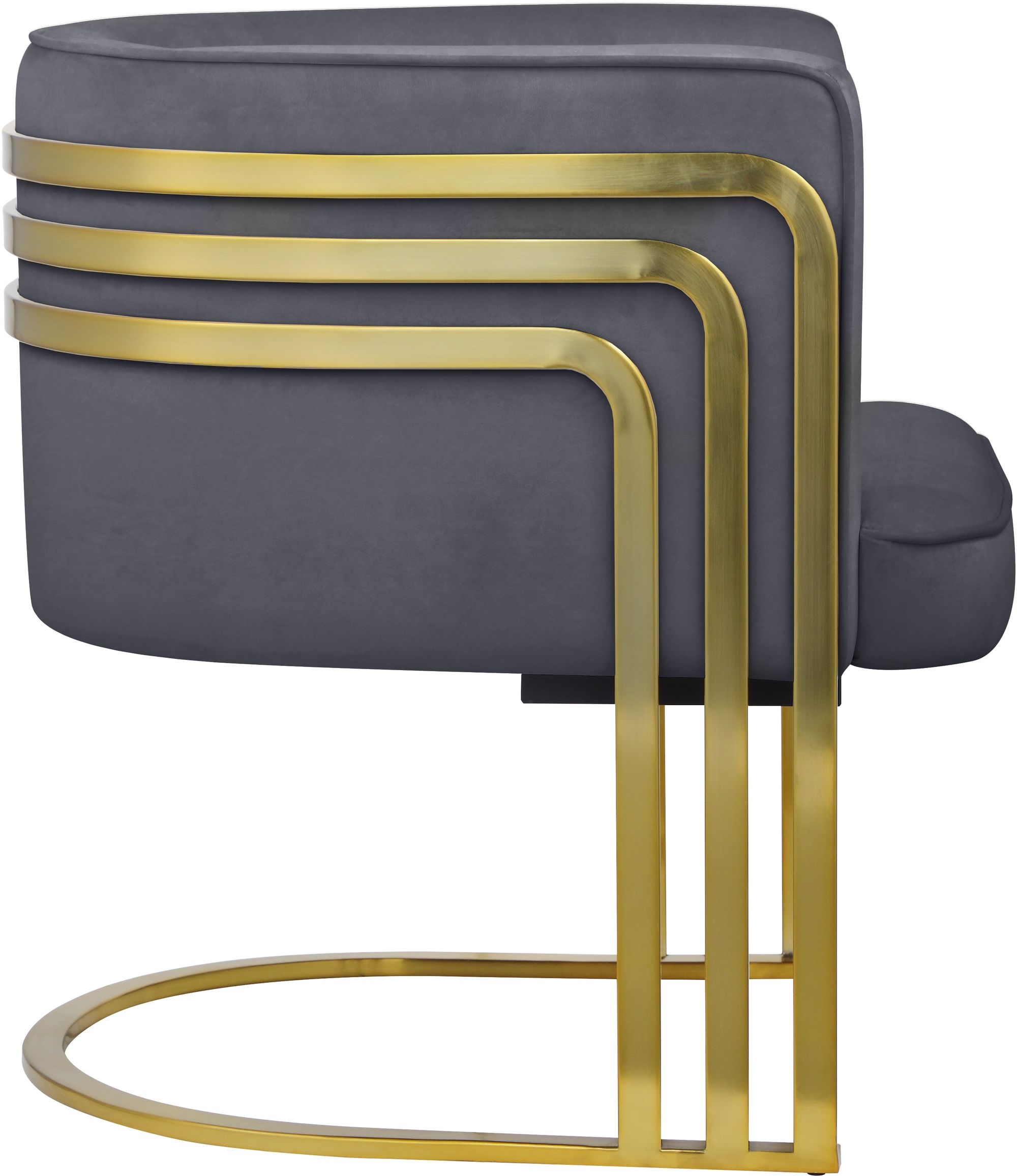 Rays Velvet Accent Chair